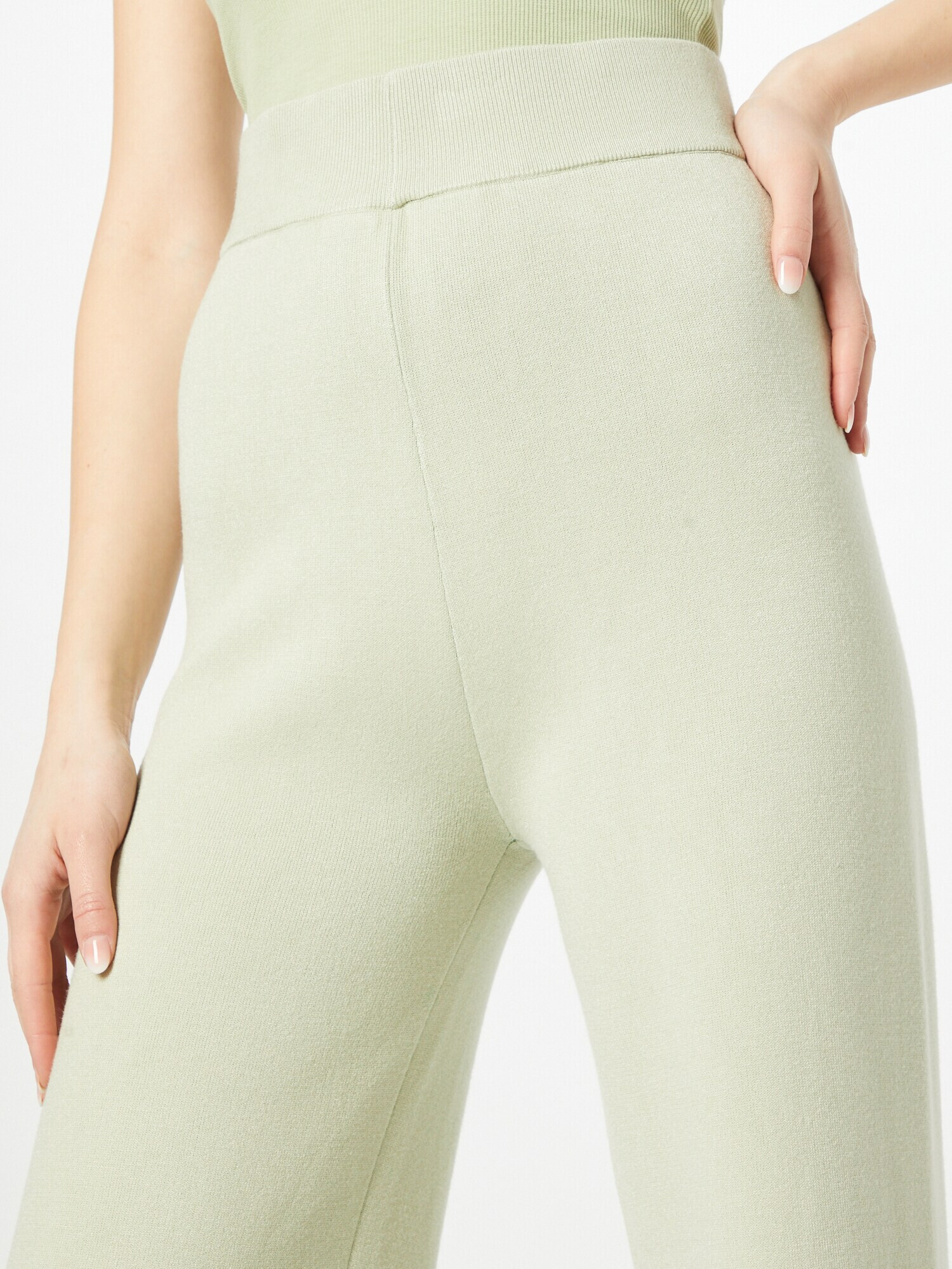 s.Oliver Pantaloni verde pastel - Pled.ro