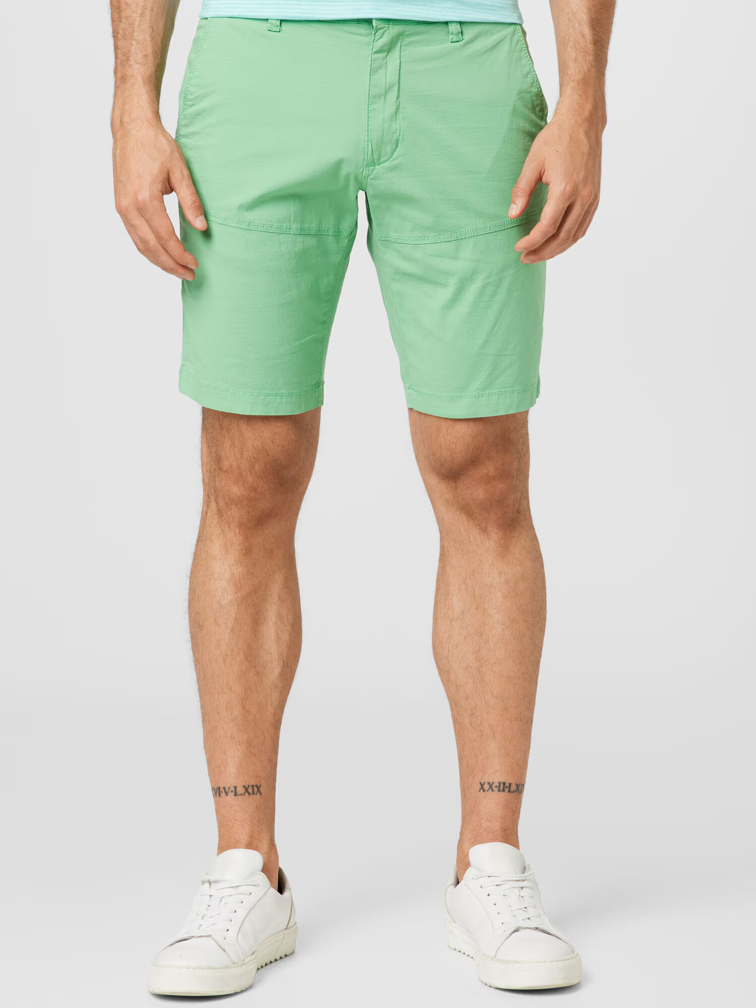 s.Oliver Pantaloni verde pastel - Pled.ro