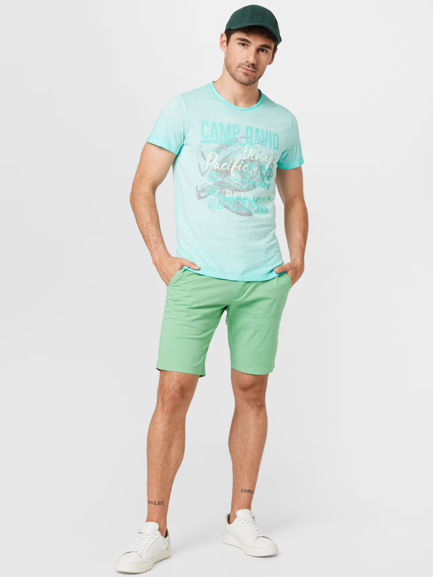 s.Oliver Pantaloni verde pastel - Pled.ro