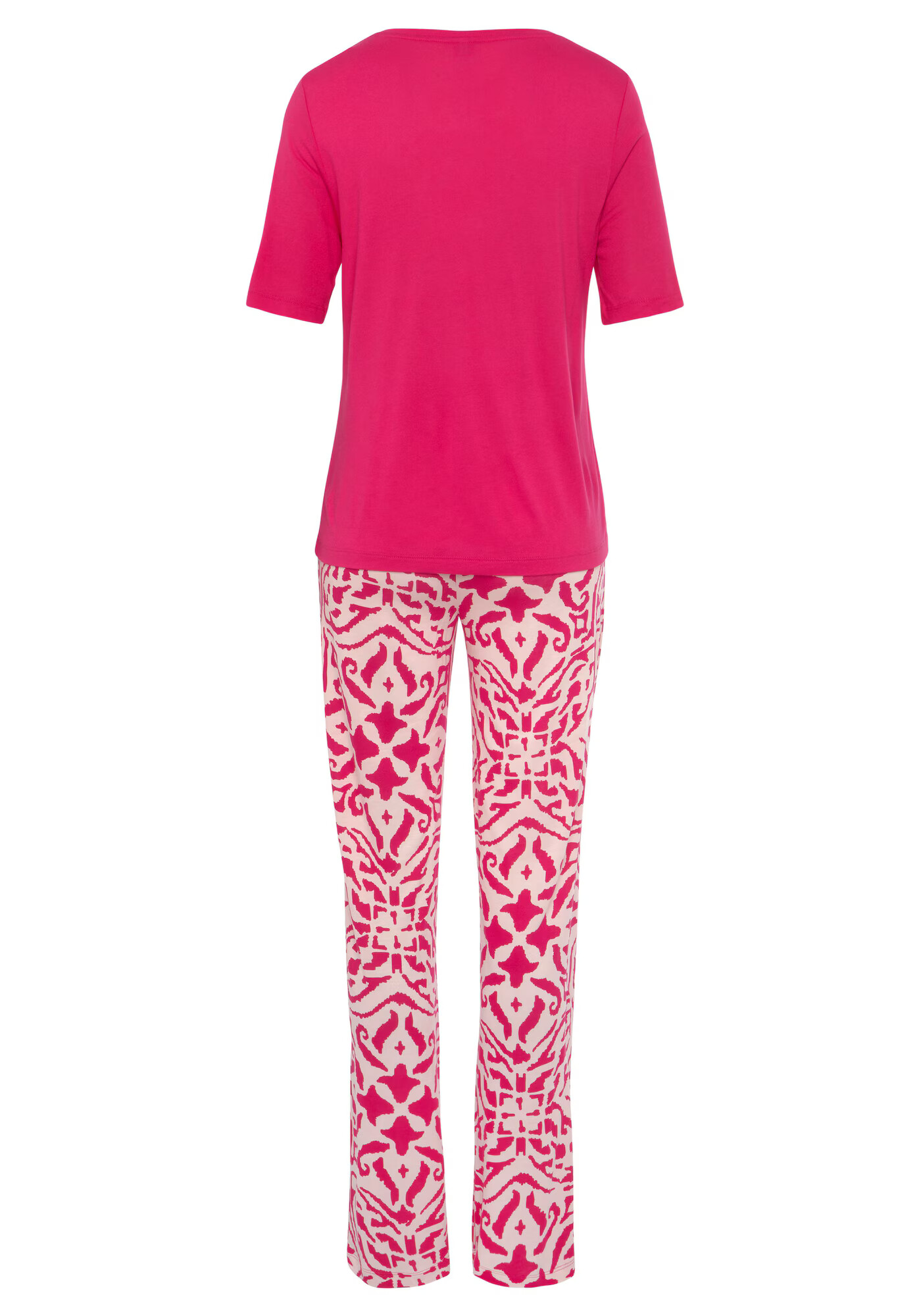 s.Oliver Pijama roz / alb - Pled.ro