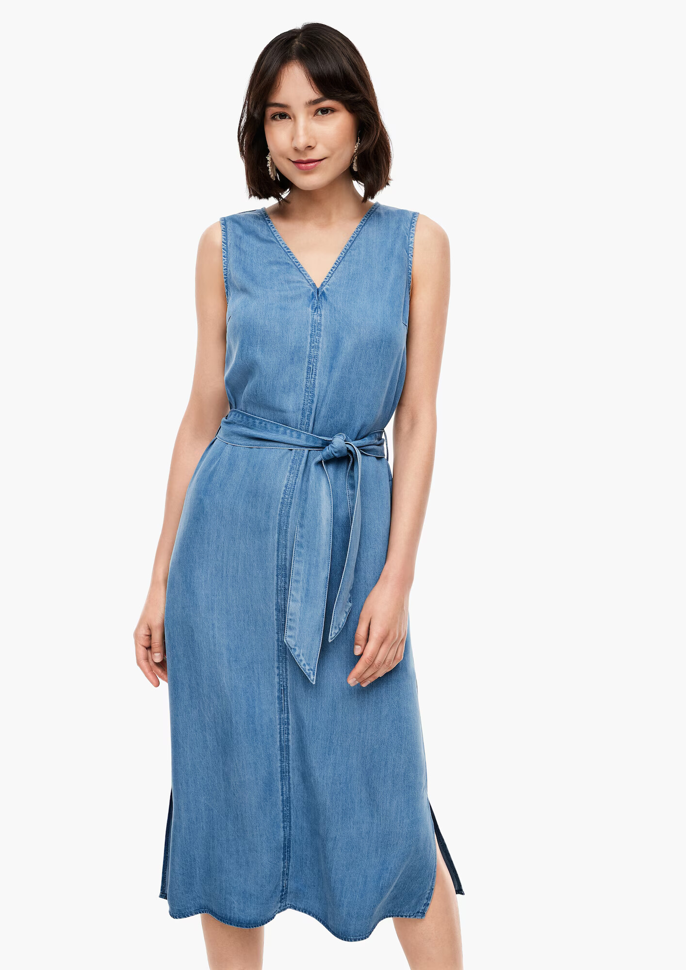 s.Oliver Rochie albastru denim - Pled.ro