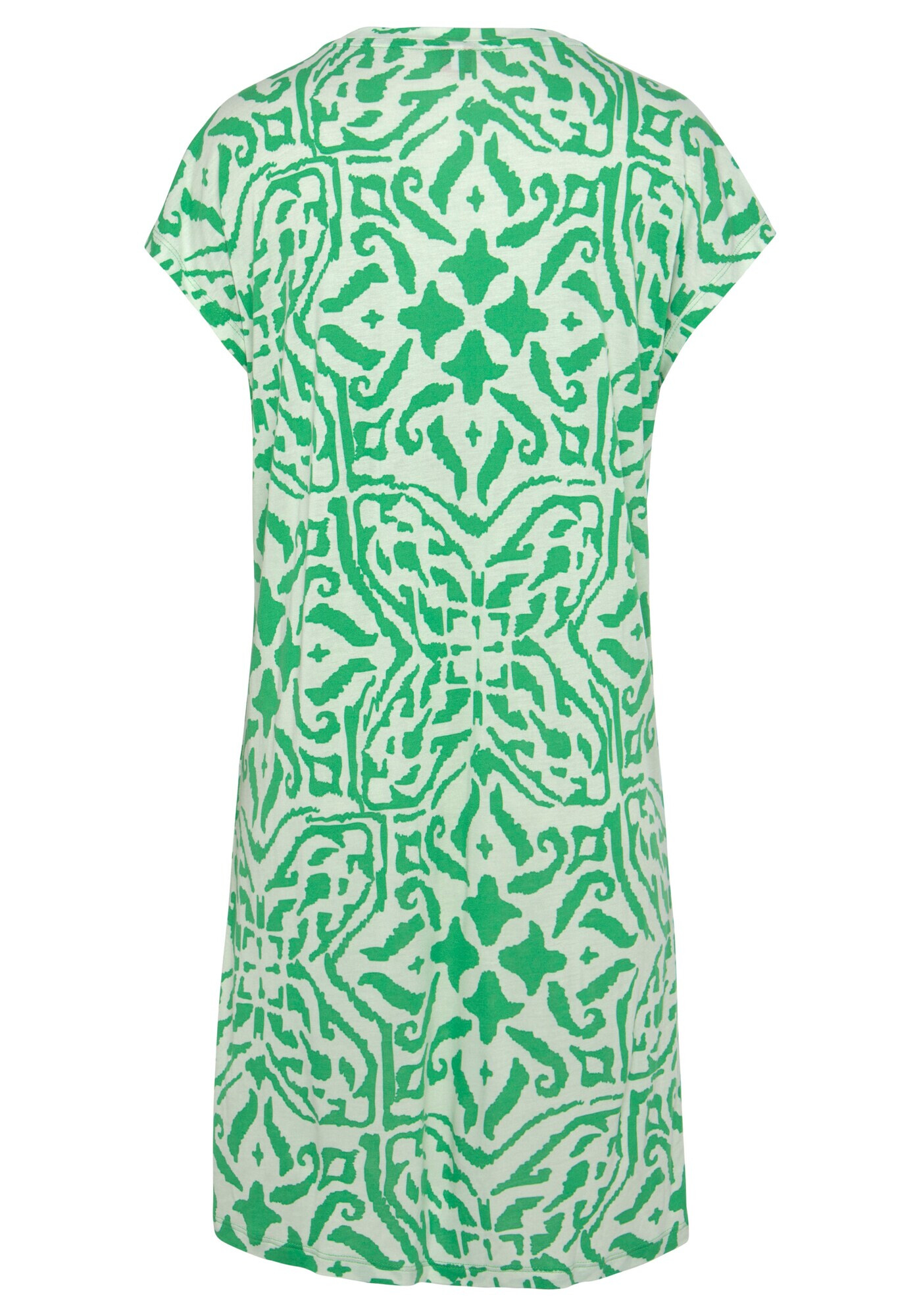 s.Oliver Rochie de seară verde / alb - Pled.ro