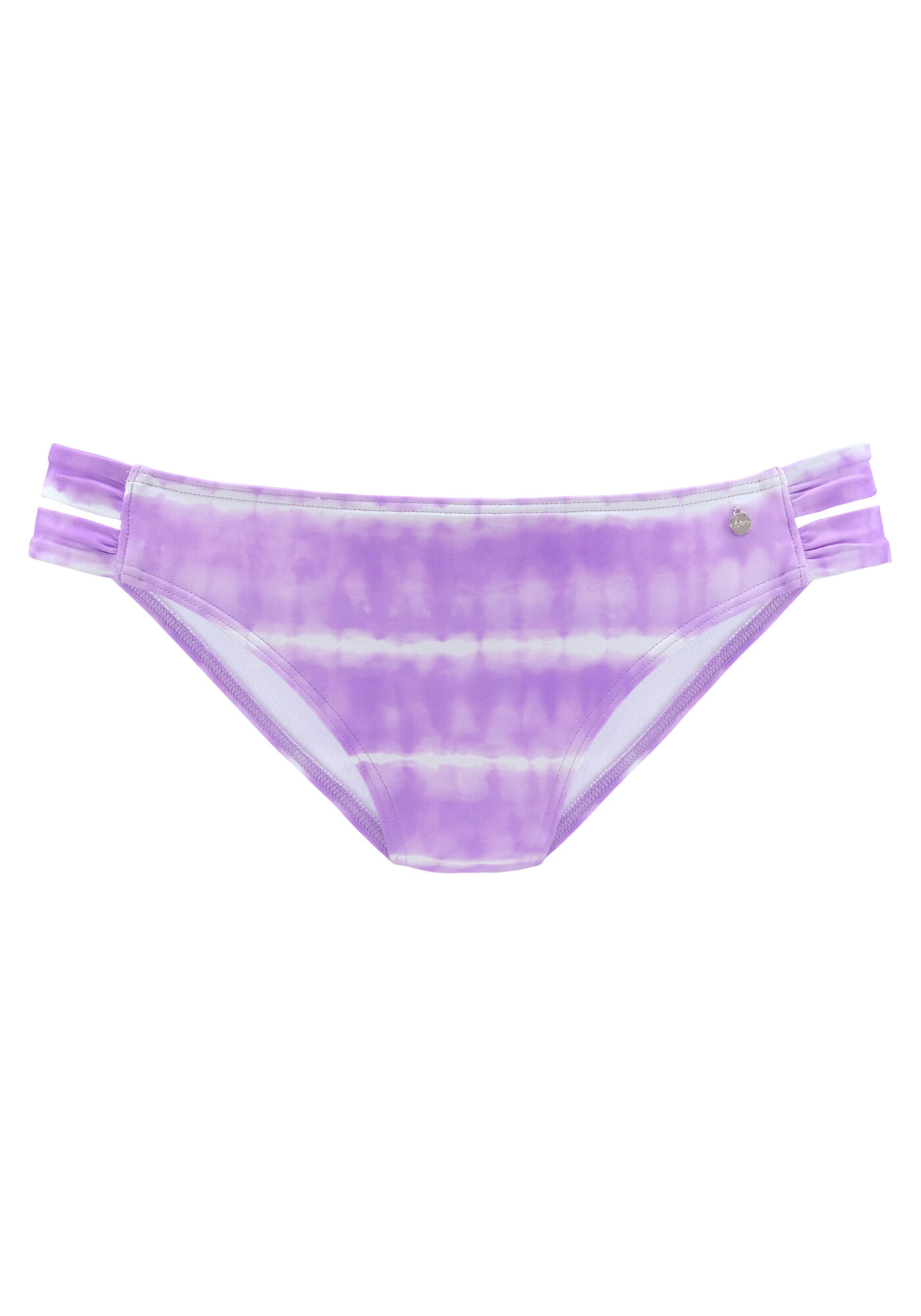 s.Oliver Slip costum de baie lila / alb - Pled.ro