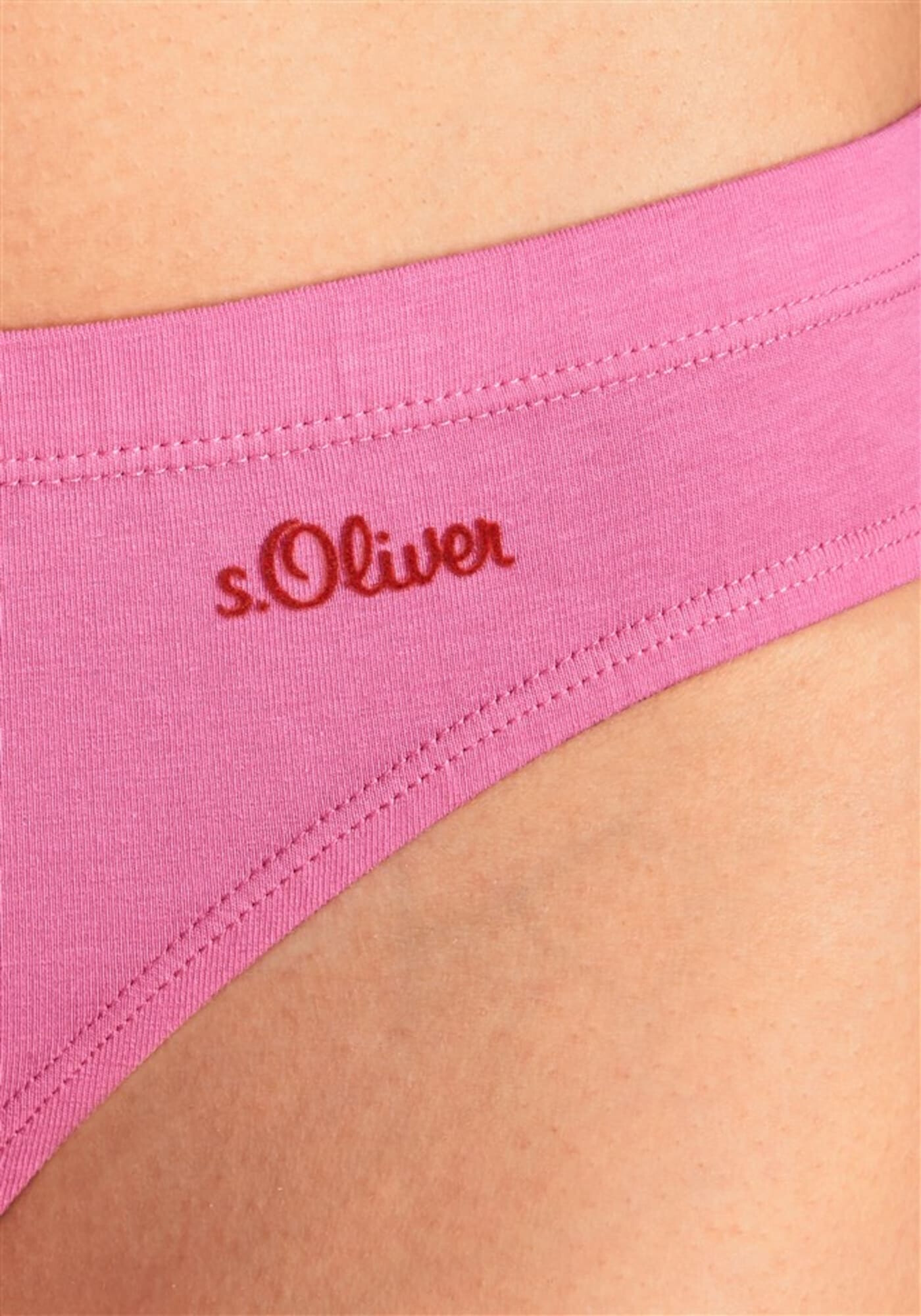 s.Oliver Slip roz / roz / roz eozină - Pled.ro