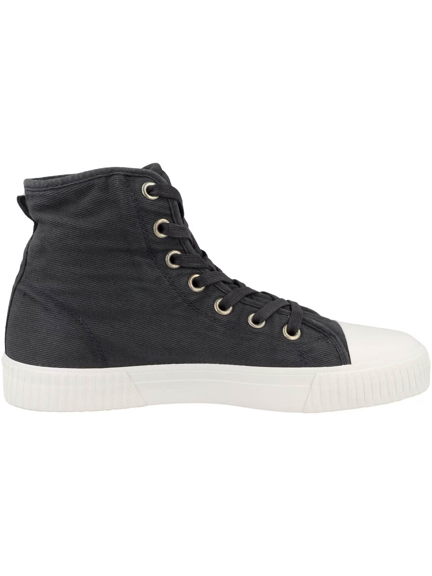 s.Oliver Sneaker înalt '5-15202-28' negru / alb - Pled.ro