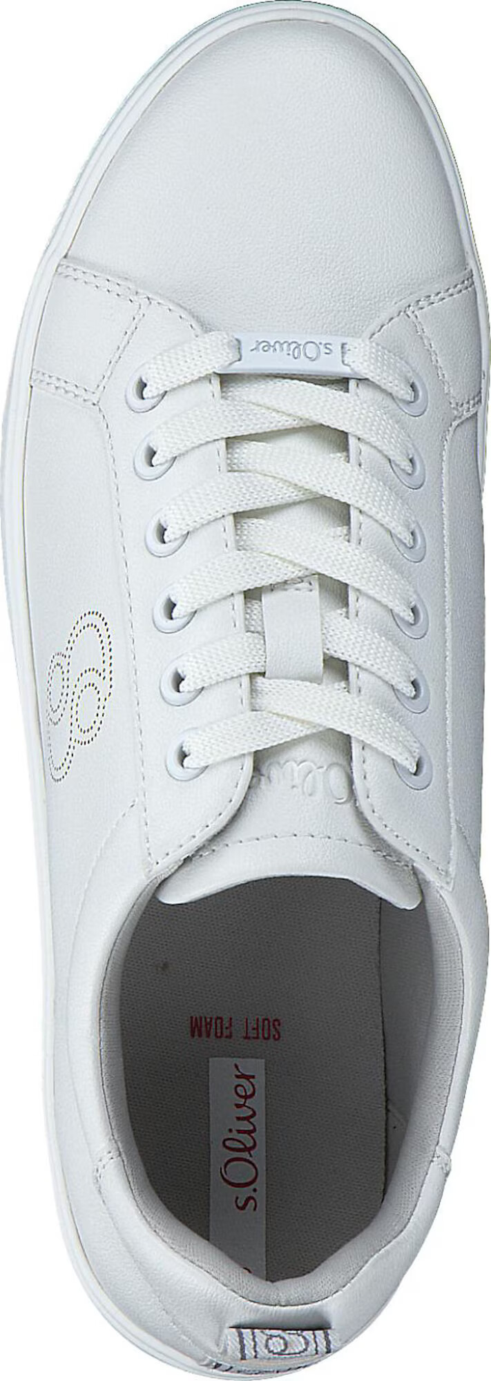 s.Oliver Sneaker low alb - Pled.ro