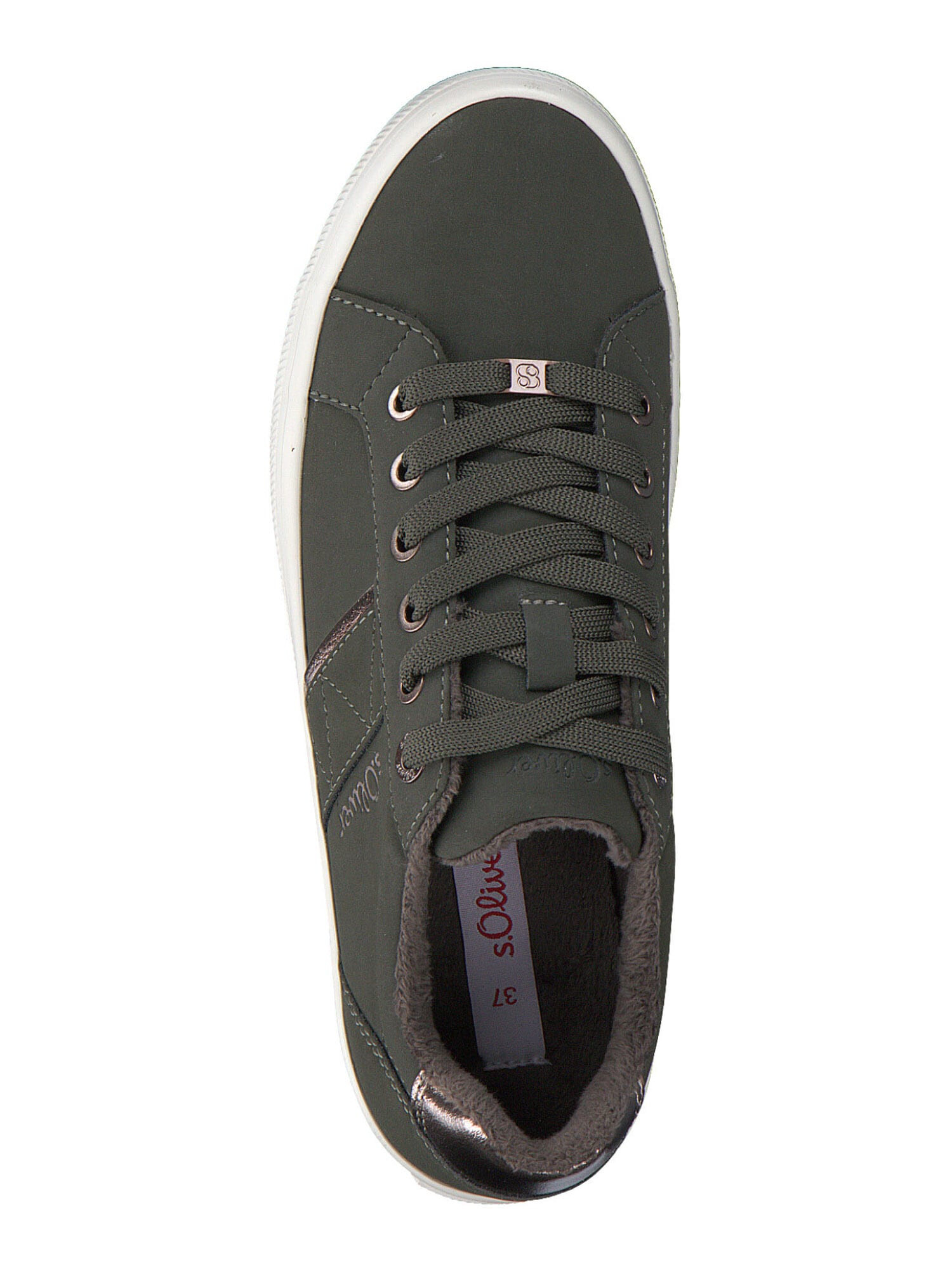 s.Oliver Sneaker low bej / verde - Pled.ro