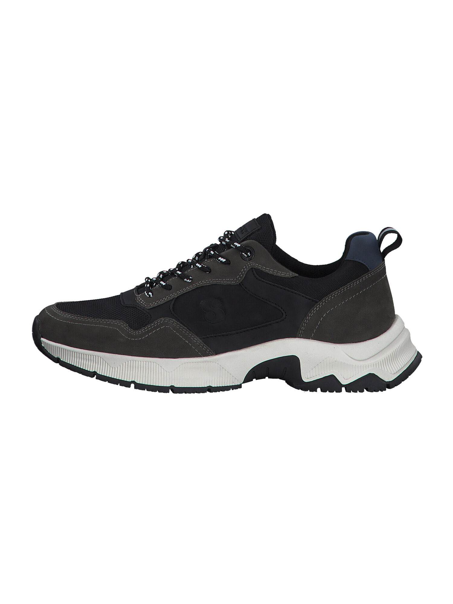 s.Oliver Sneaker low gri închis / negru - Pled.ro