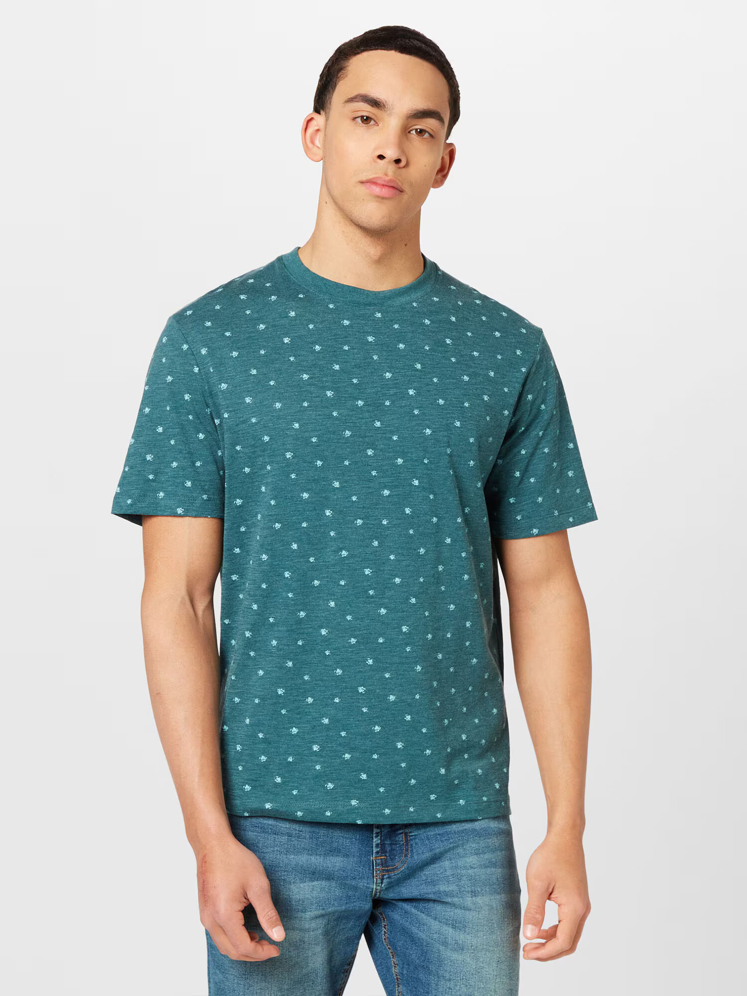 s.Oliver Tricou albastru aqua / verde petrol - Pled.ro