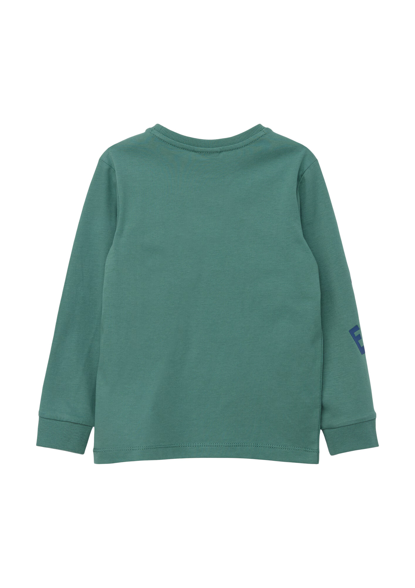 s.Oliver Tricou albastru marin / verde jad - Pled.ro