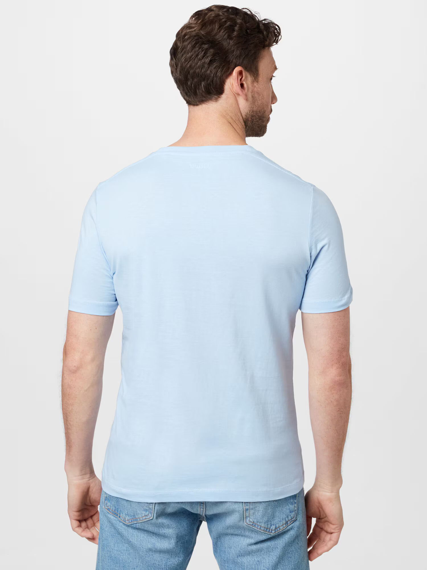 s.Oliver Tricou albastru pastel / alb - Pled.ro