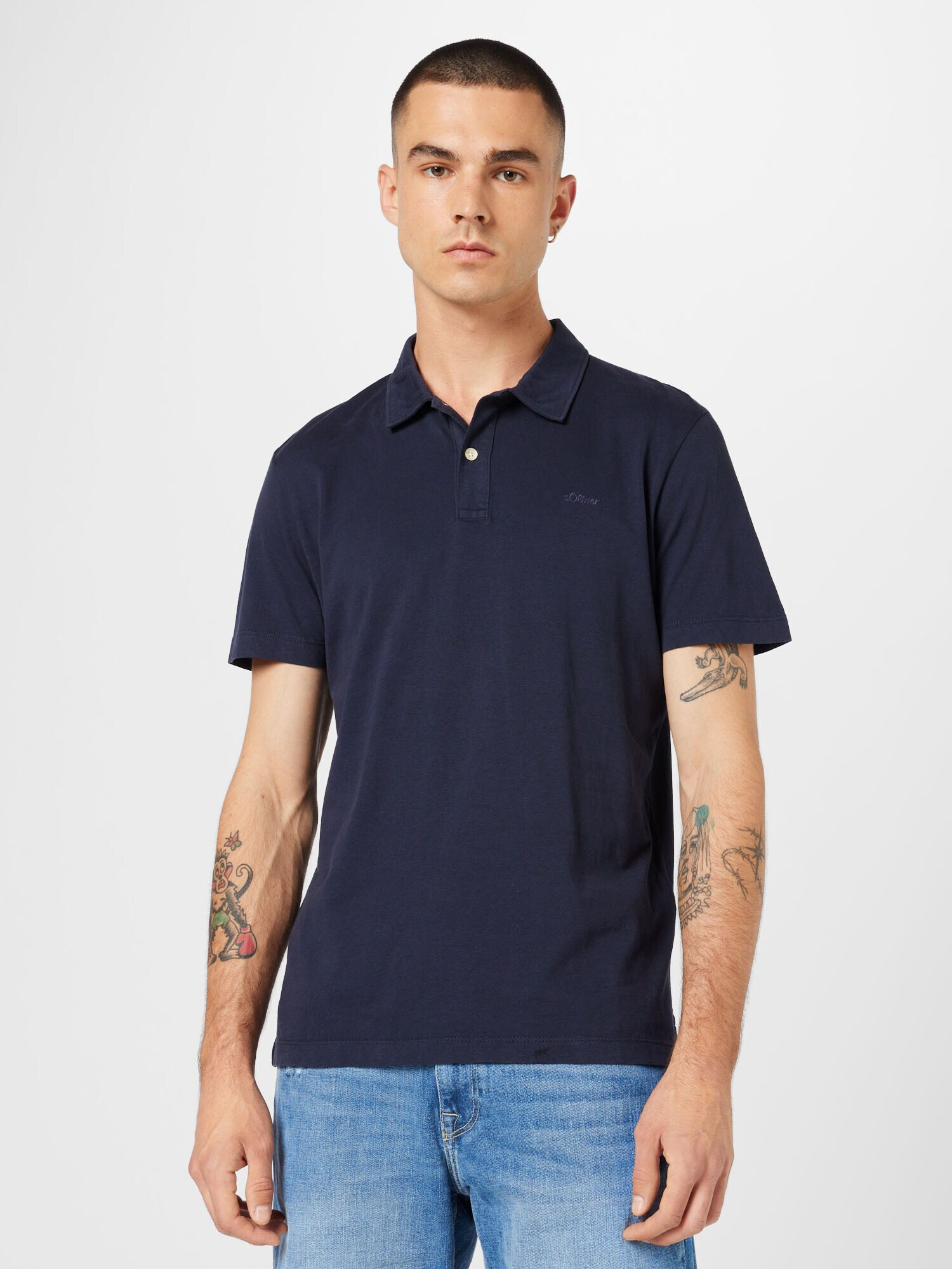 s.Oliver Tricou bleumarin - Pled.ro