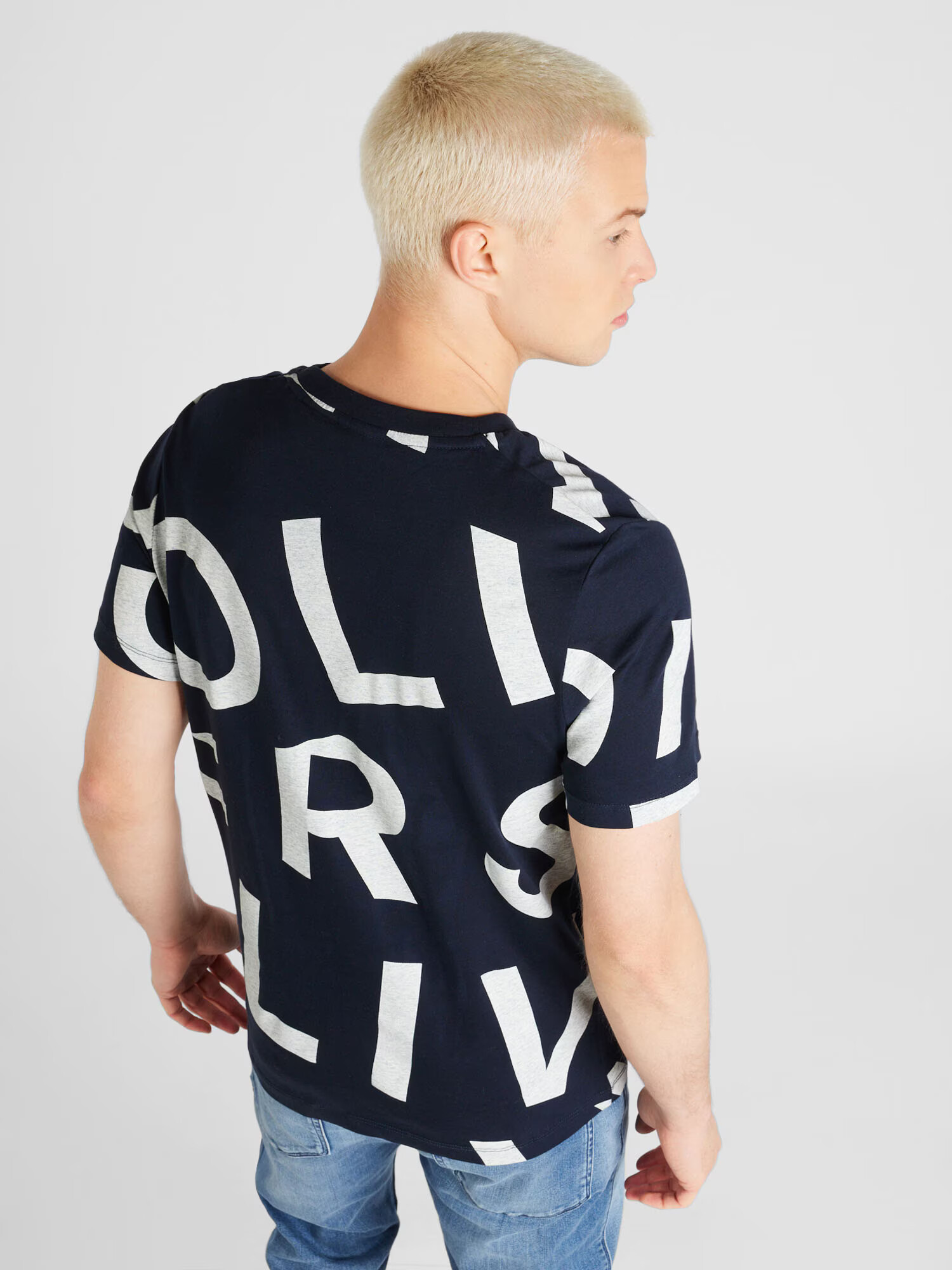 s.Oliver Tricou bleumarin / gri - Pled.ro