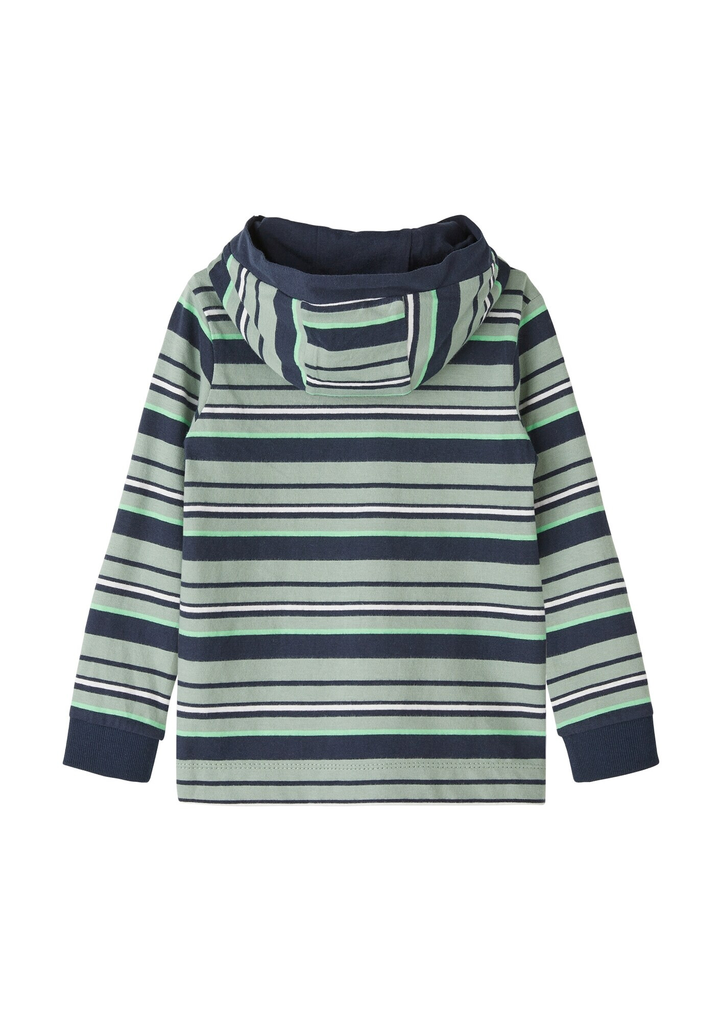 s.Oliver Tricou bleumarin / verde pastel - Pled.ro