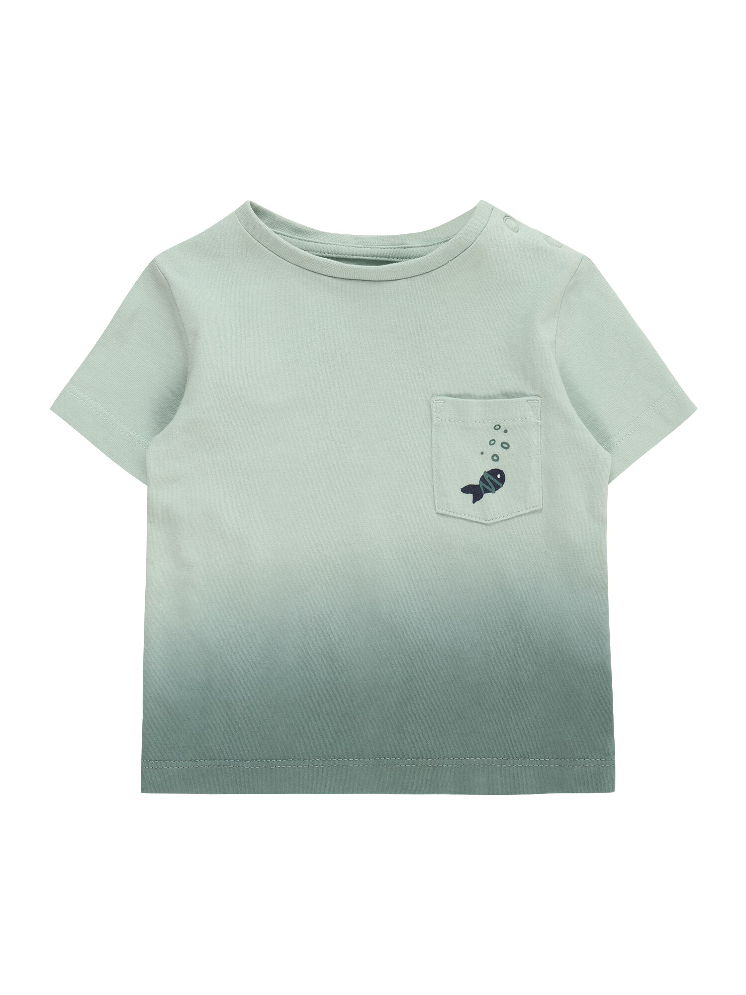 s.Oliver Tricou bleumarin / verde / verde deschis - Pled.ro