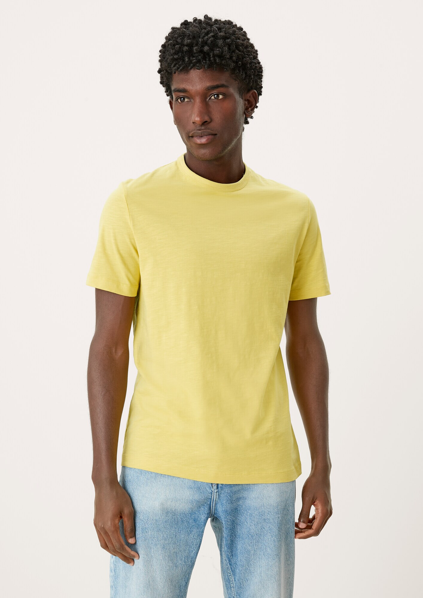 s.Oliver Tricou galben citron - Pled.ro