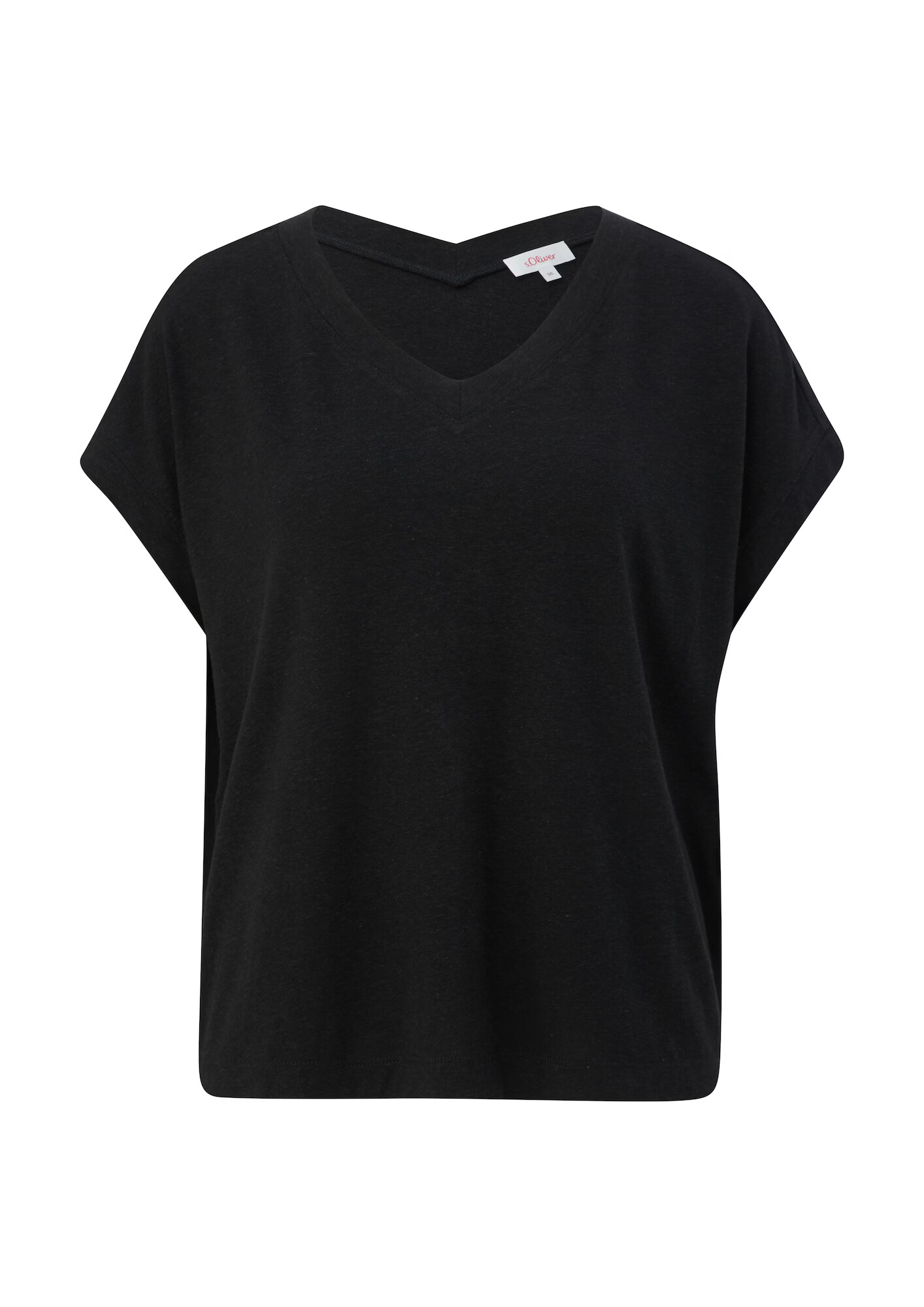 s.Oliver Tricou negru - Pled.ro