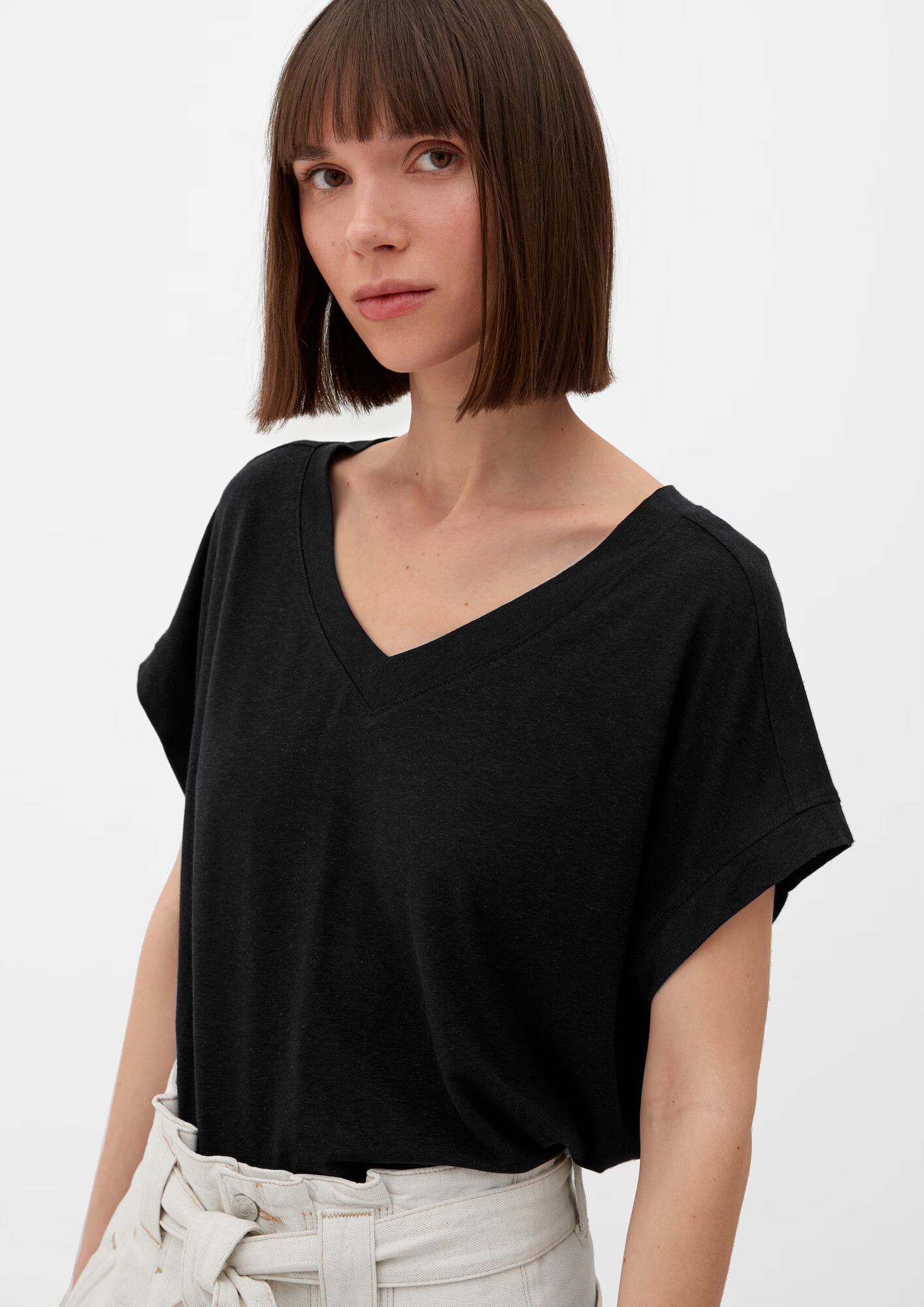 s.Oliver Tricou negru - Pled.ro