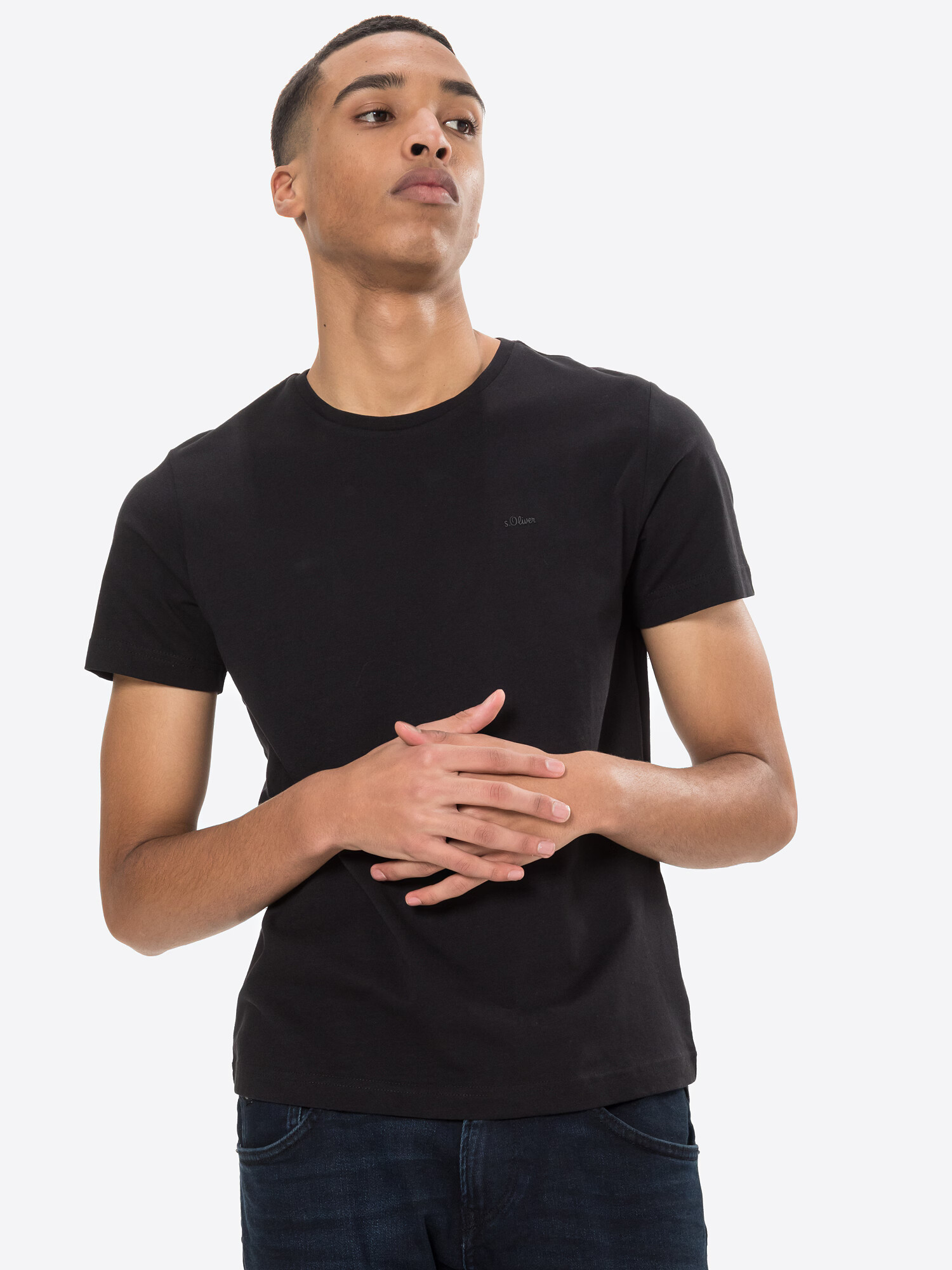 s.Oliver Tricou negru - Pled.ro