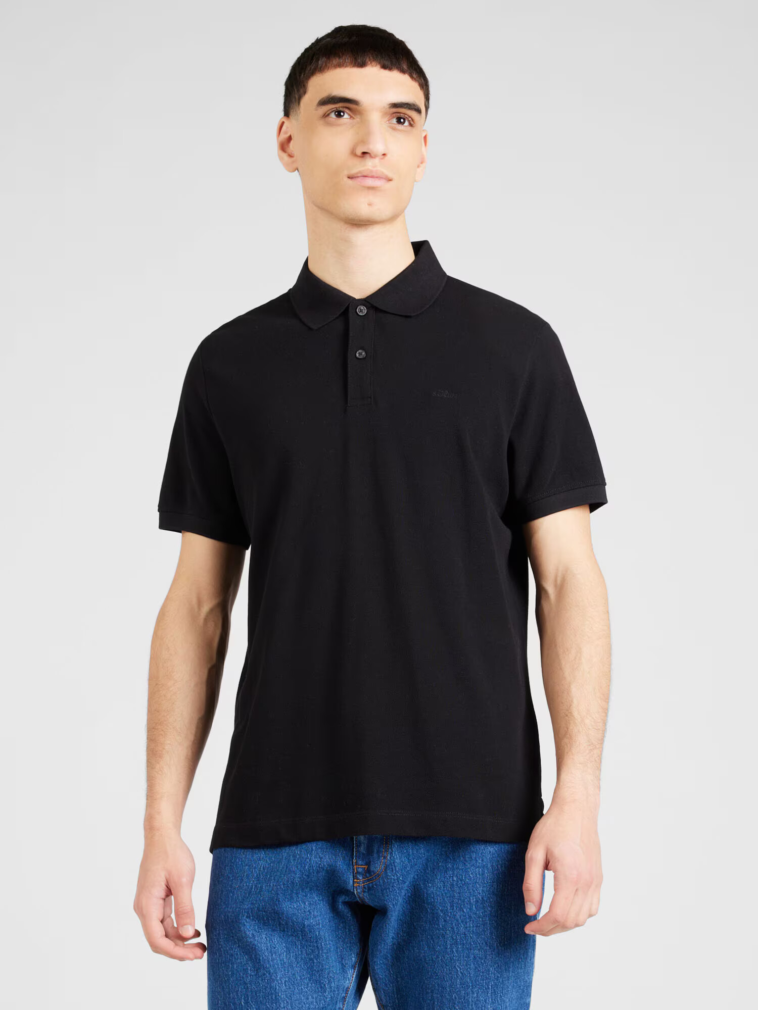 s.Oliver Tricou negru - Pled.ro