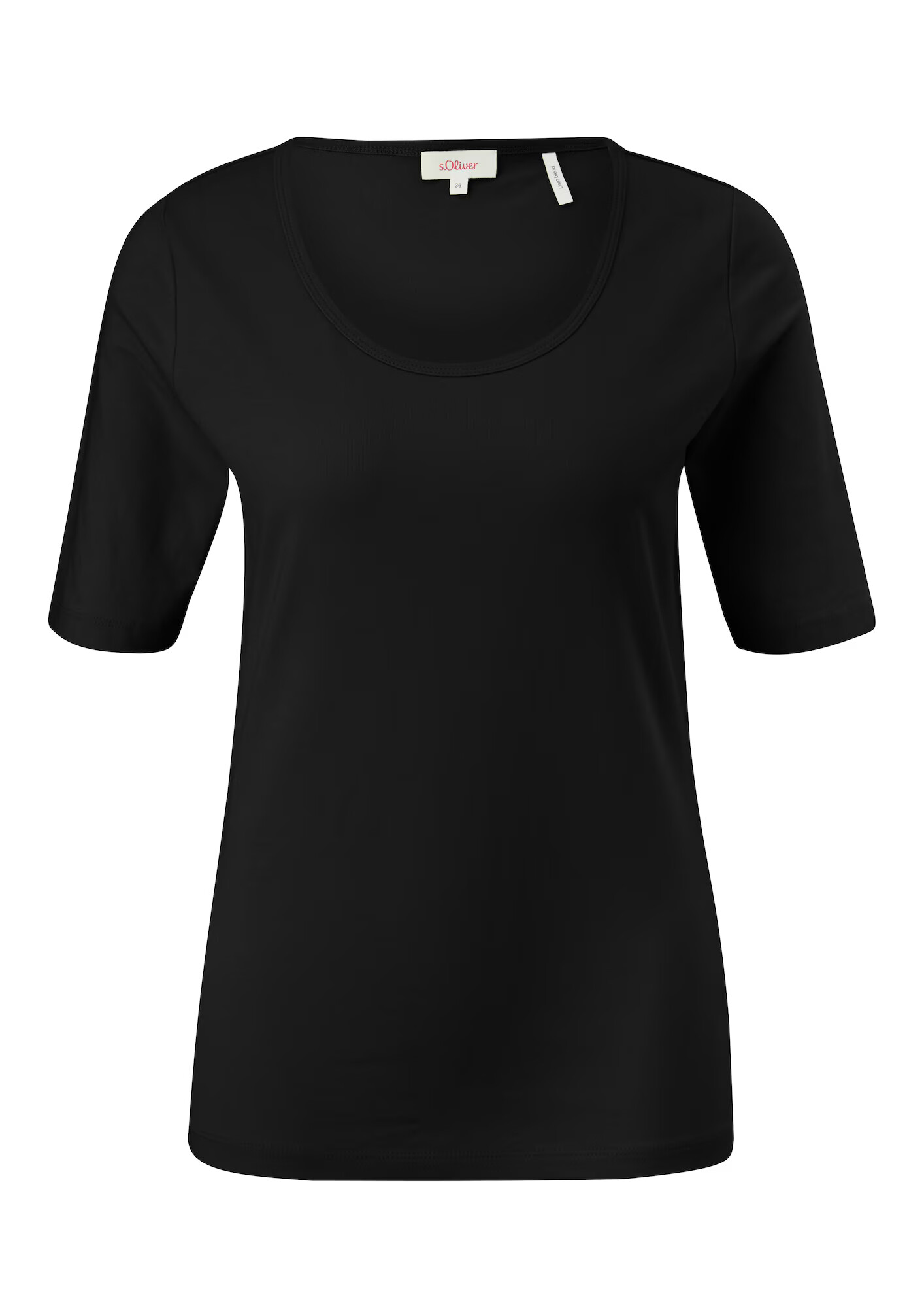 s.Oliver Tricou negru - Pled.ro