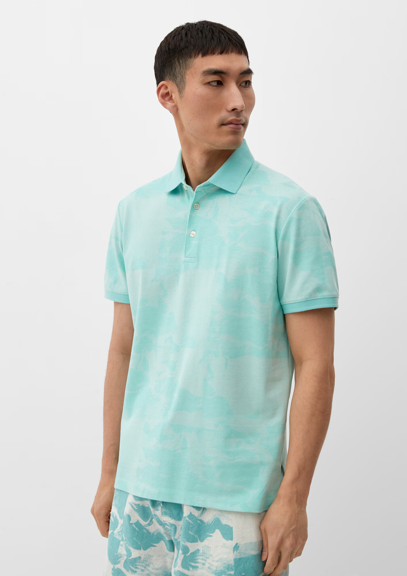 s.Oliver Tricou turcoaz / albastru aqua - Pled.ro