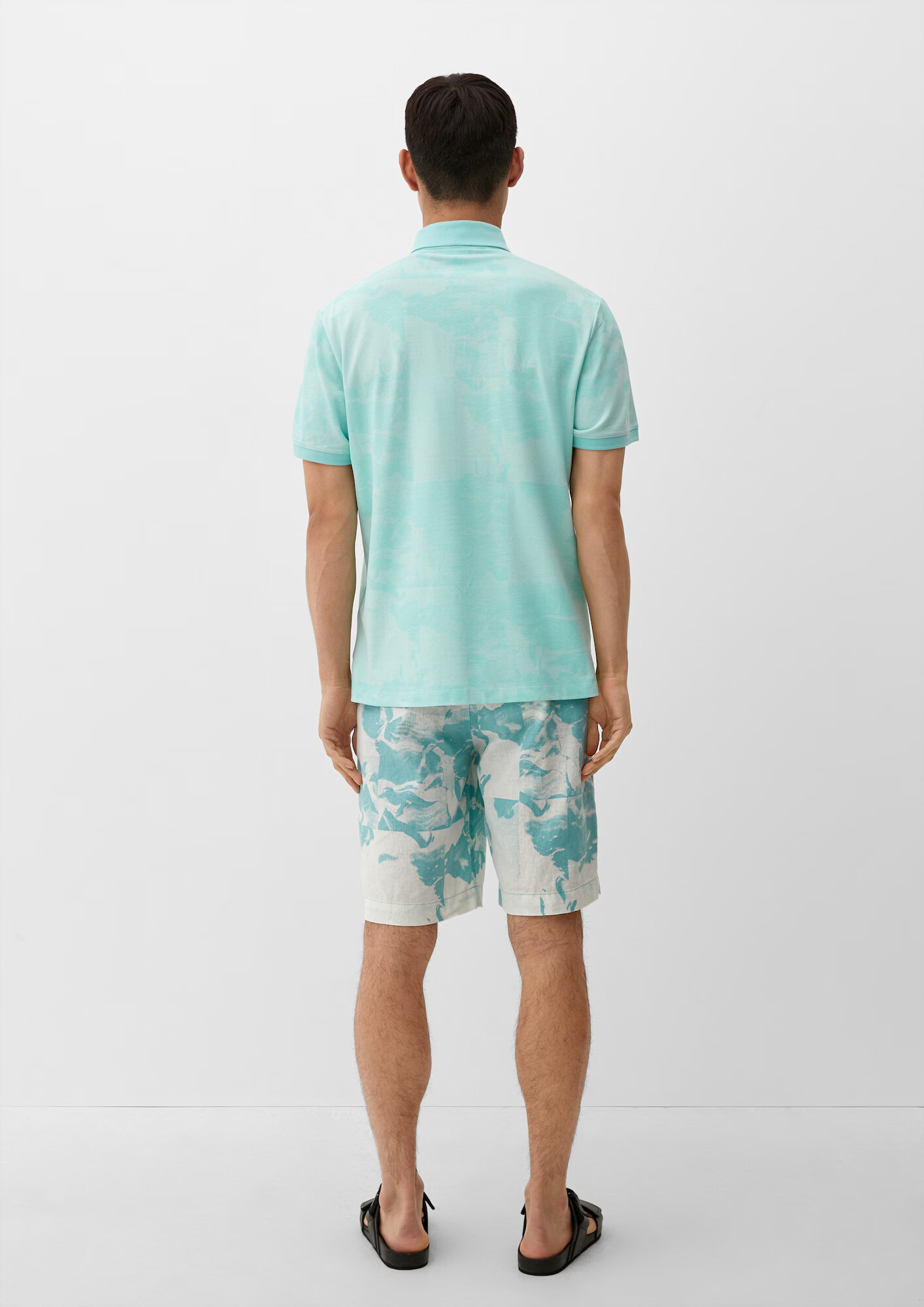 s.Oliver Tricou turcoaz / albastru aqua - Pled.ro