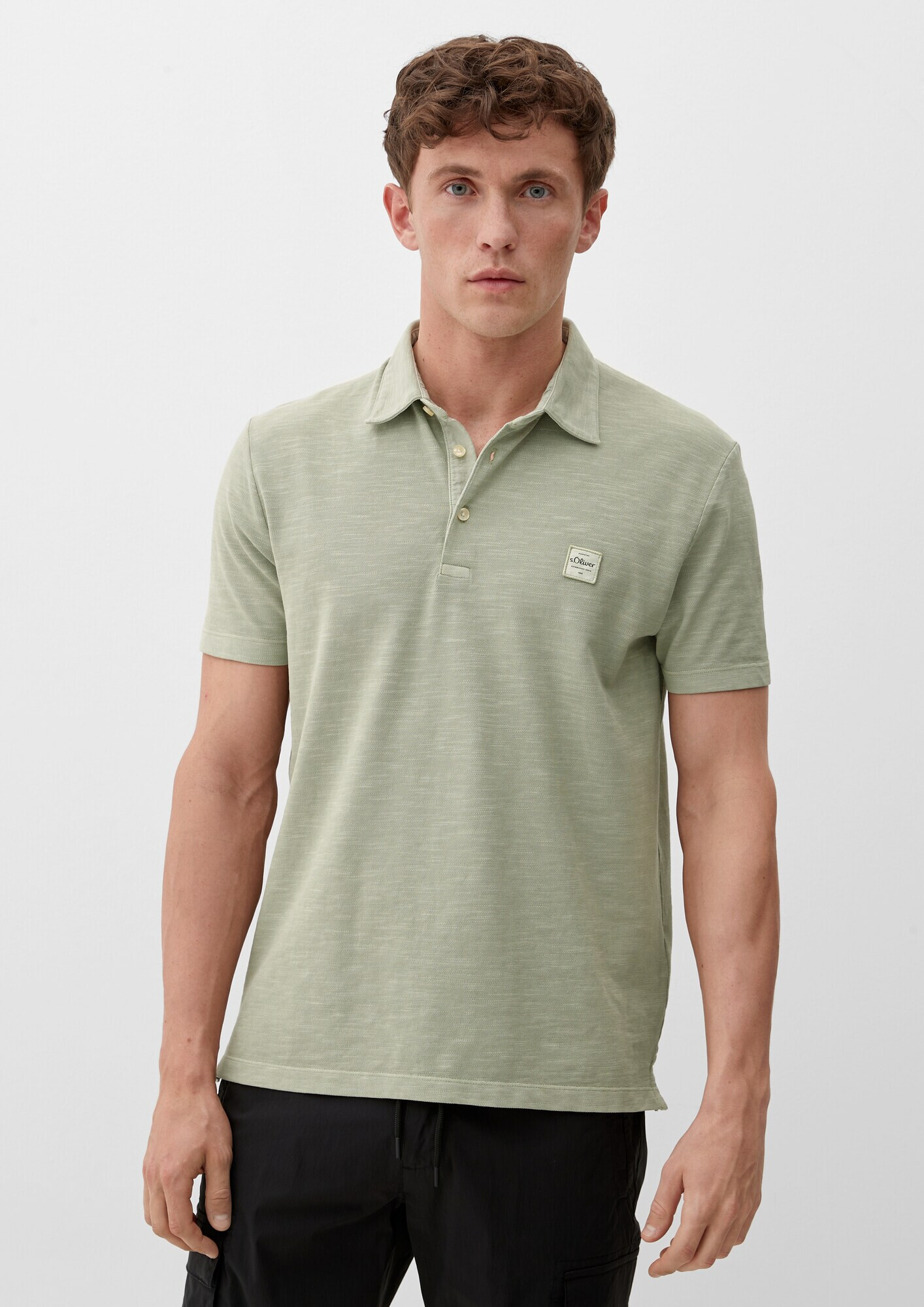 s.Oliver Tricou verde deschis - Pled.ro