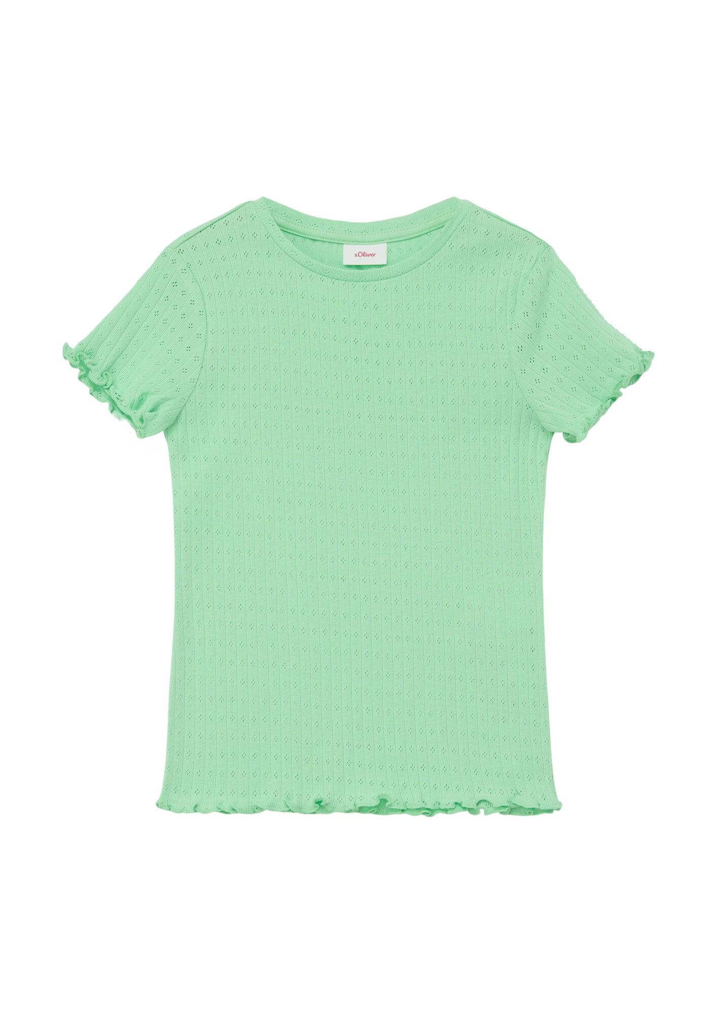 s.Oliver Tricou verde deschis - Pled.ro