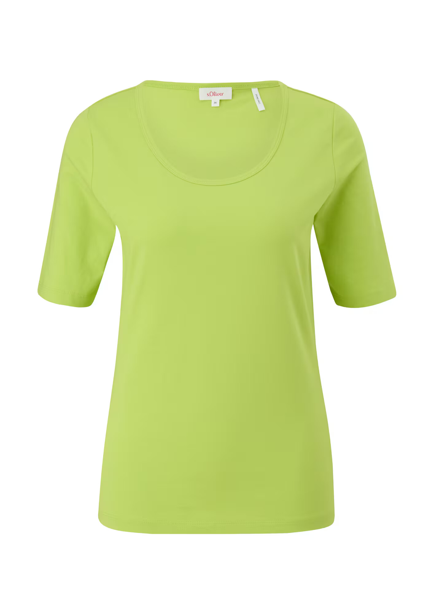 s.Oliver Tricou verde kiwi - Pled.ro