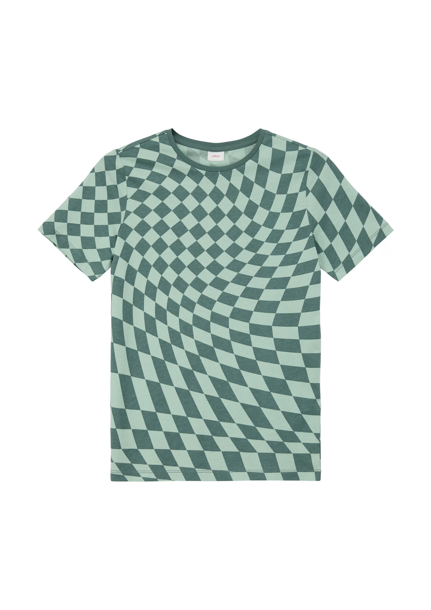 s.Oliver Tricou verde mentă / verde jad - Pled.ro