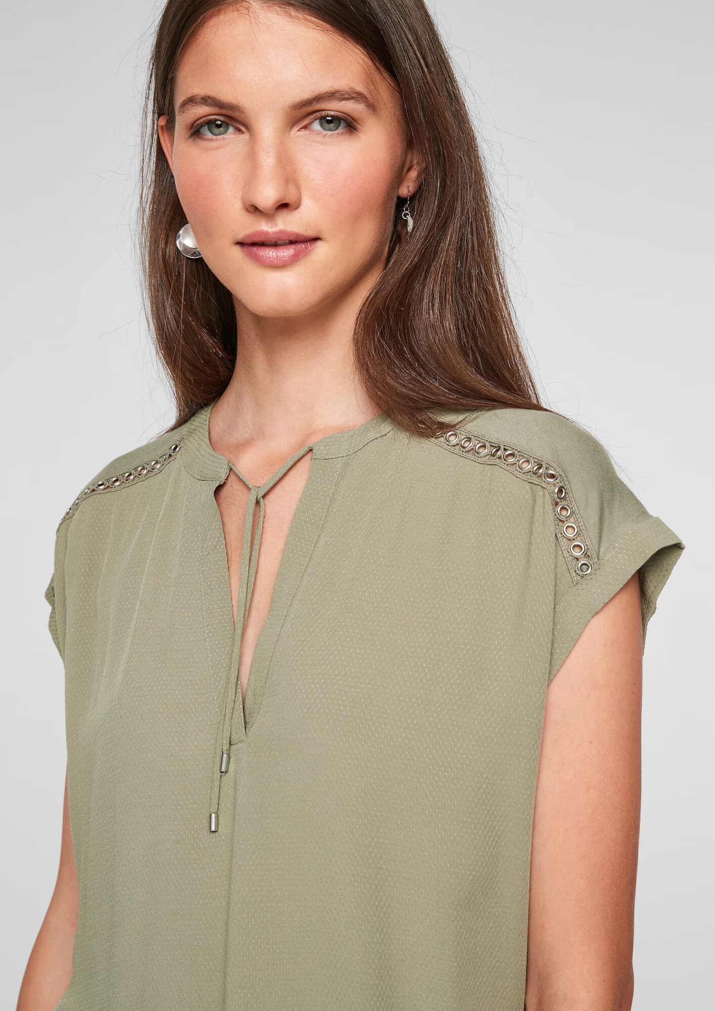 s.Oliver Tricou verde pastel - Pled.ro