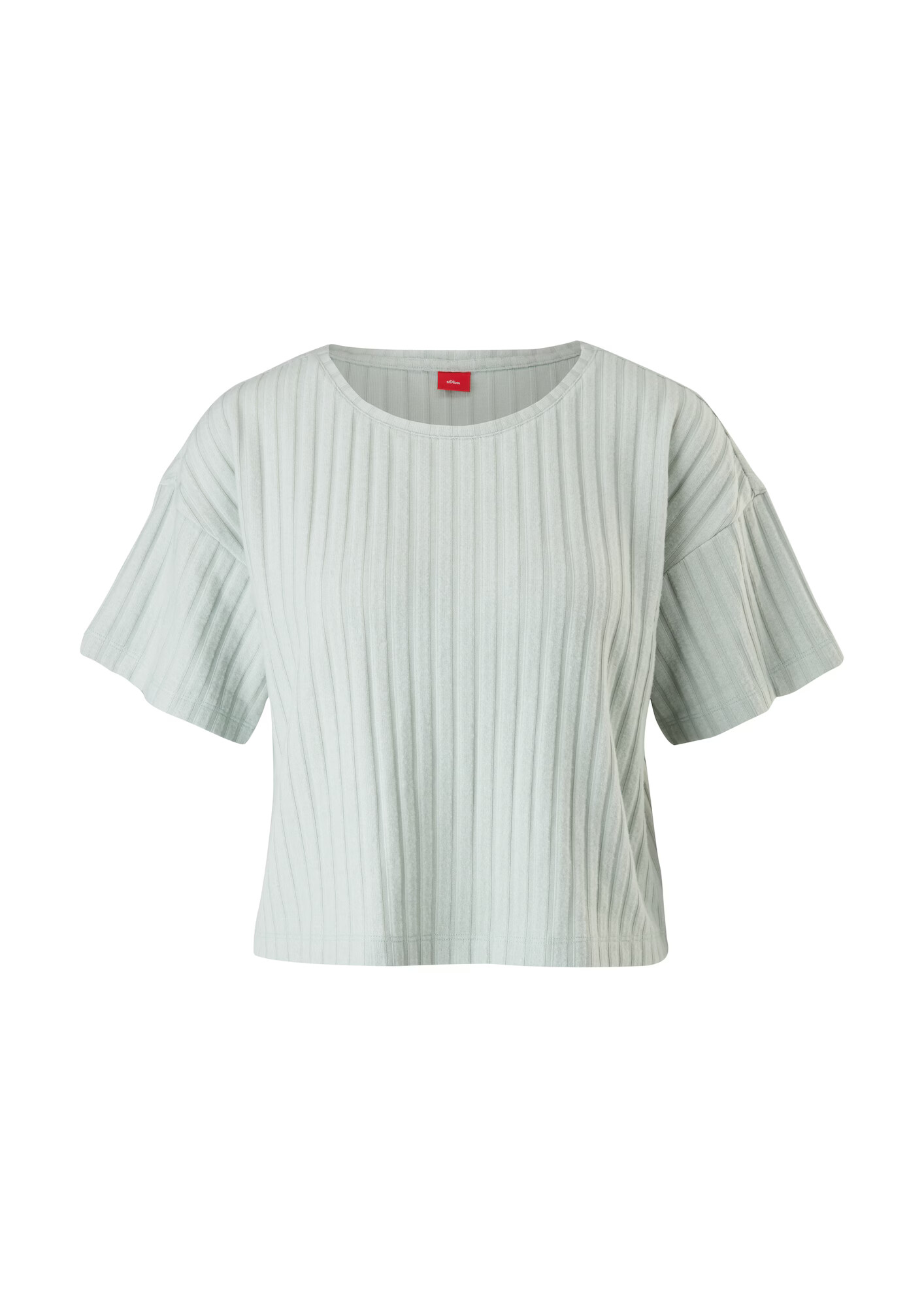 s.Oliver Tricou verde pastel - Pled.ro