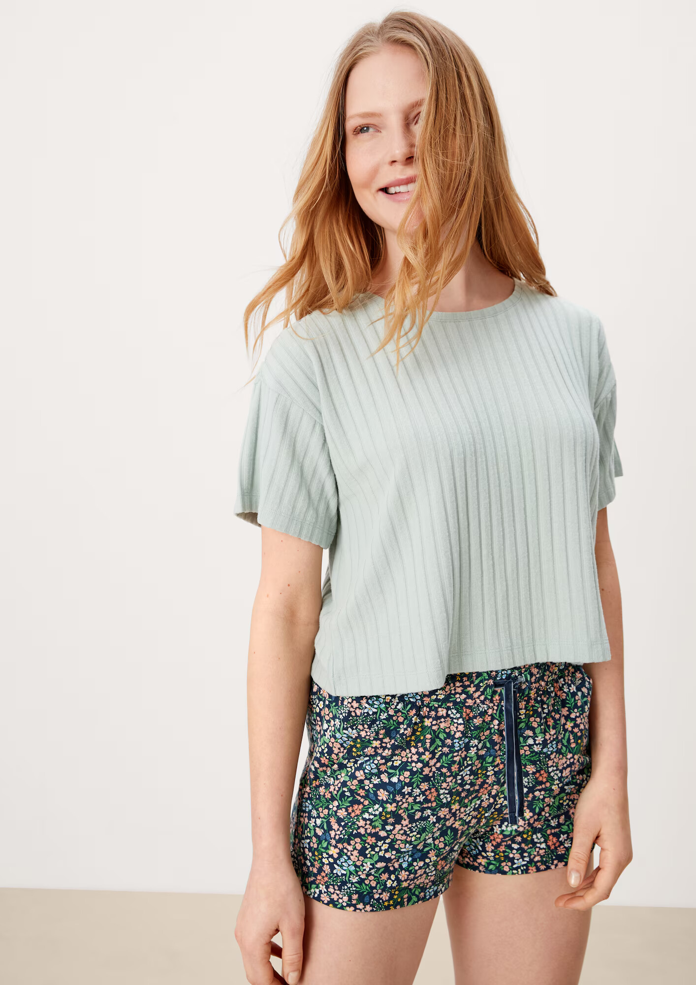 s.Oliver Tricou verde pastel - Pled.ro