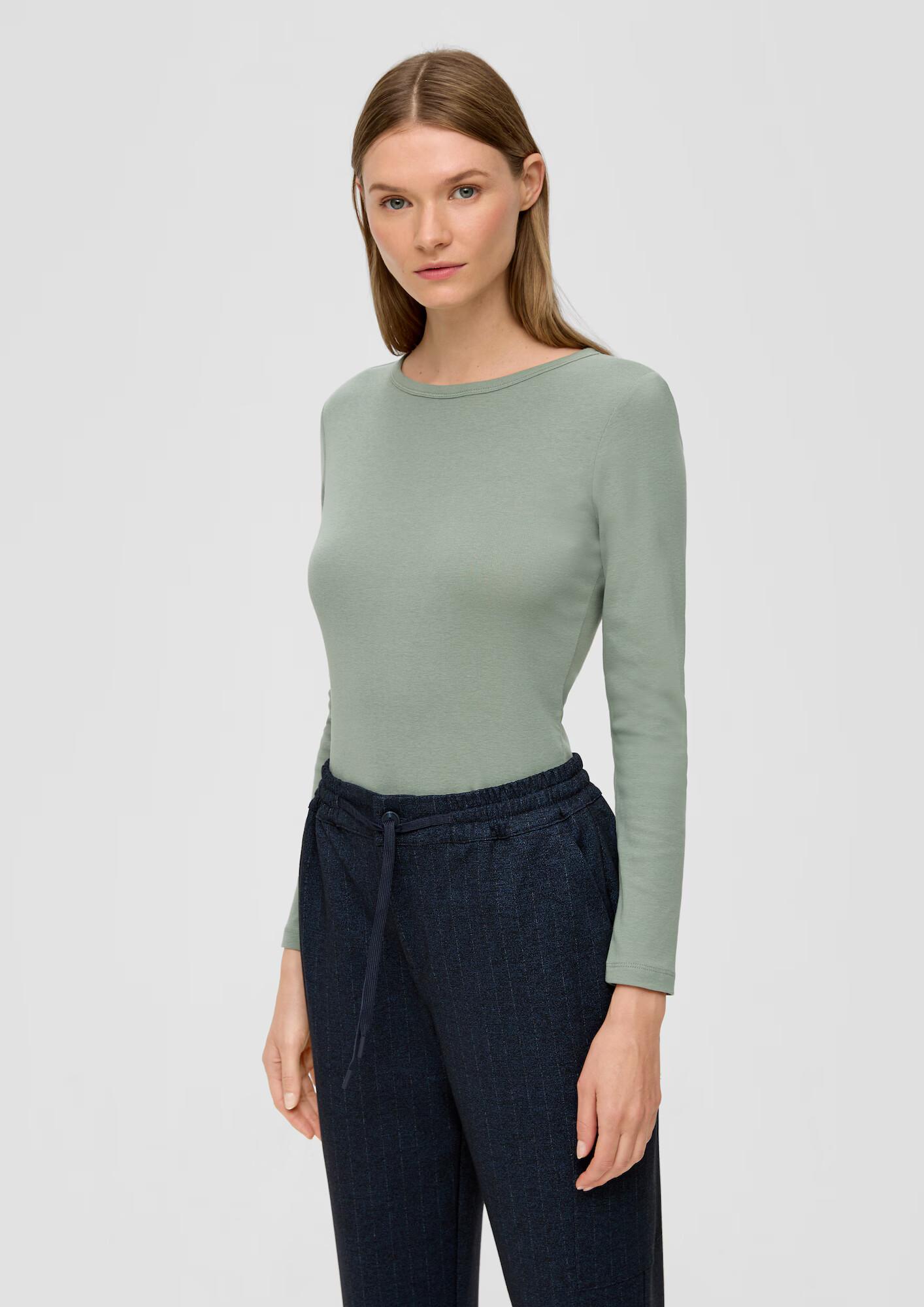 s.Oliver Tricou verde pastel - Pled.ro