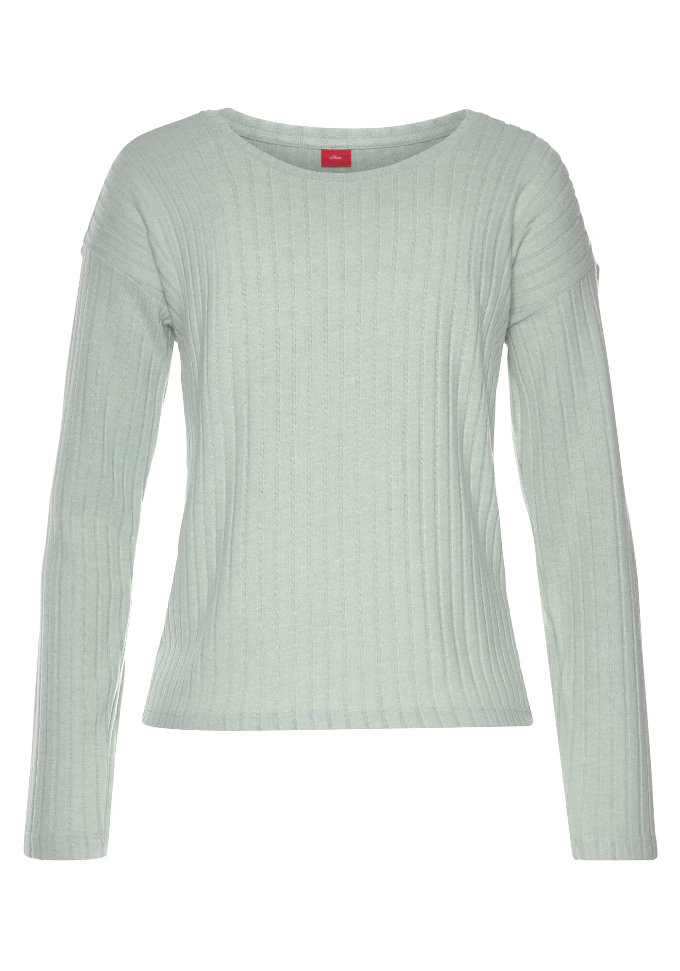 s.Oliver Tricou verde pastel - Pled.ro