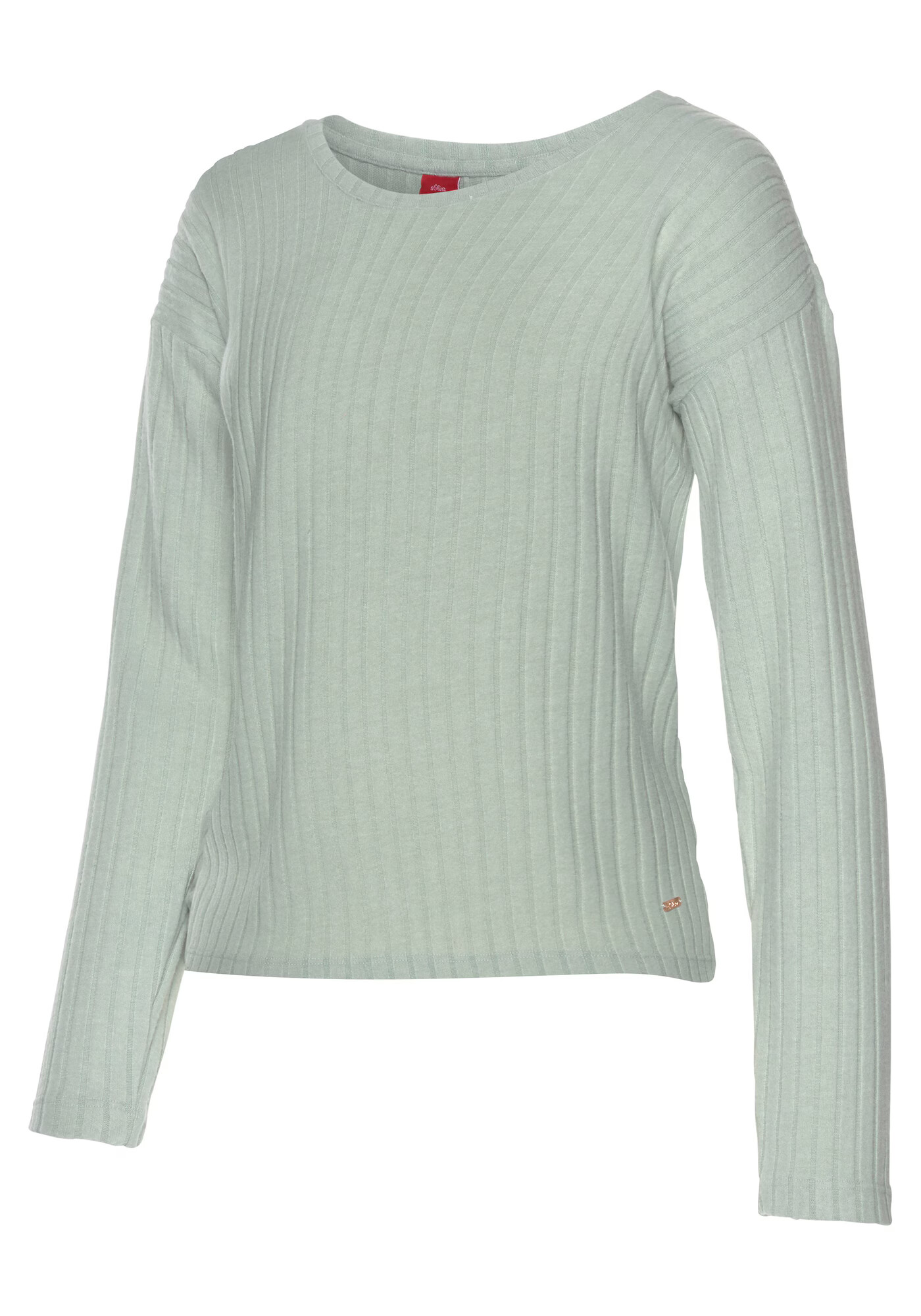 s.Oliver Tricou verde pastel - Pled.ro