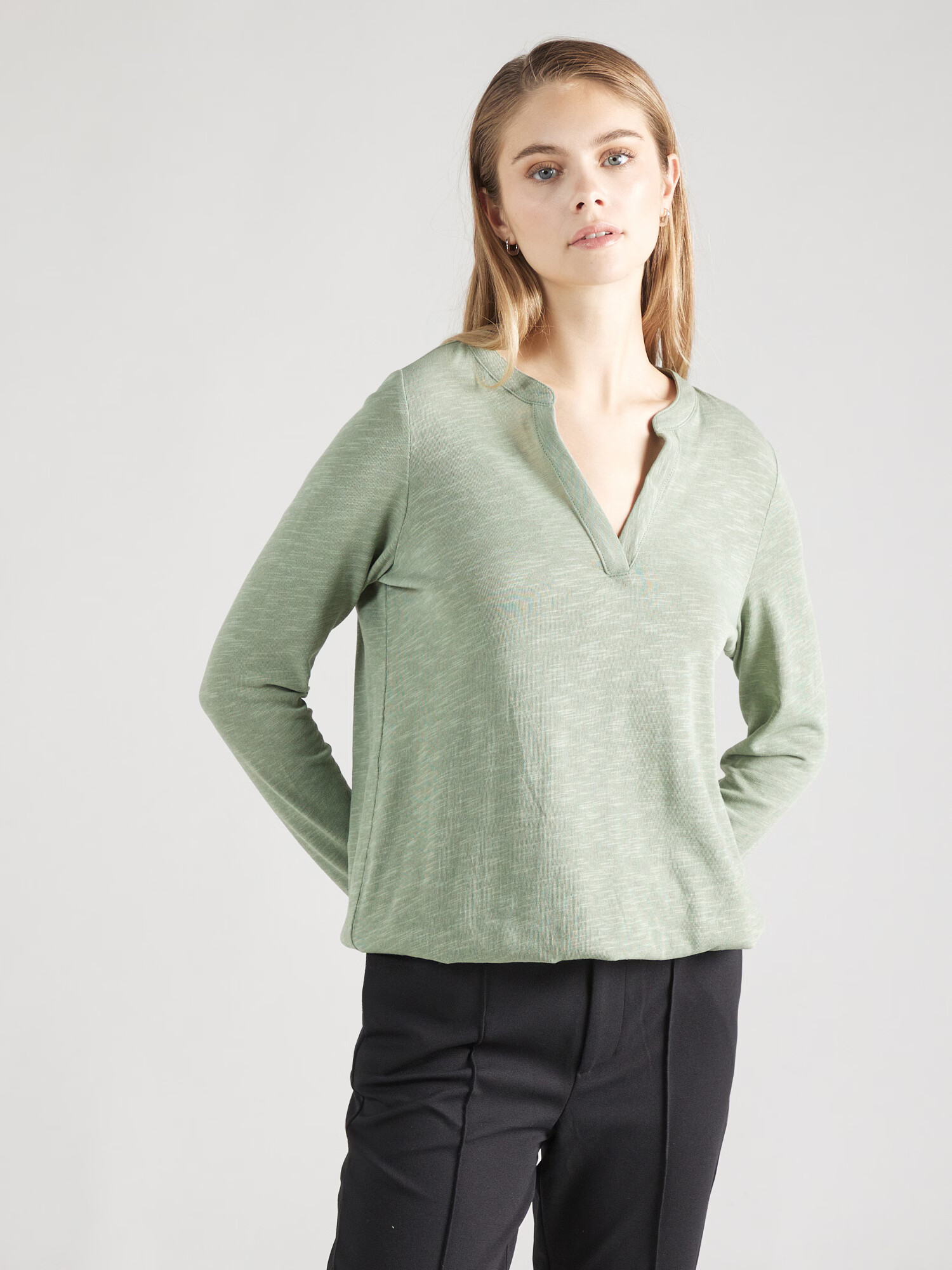 s.Oliver Tricou verde pastel - Pled.ro