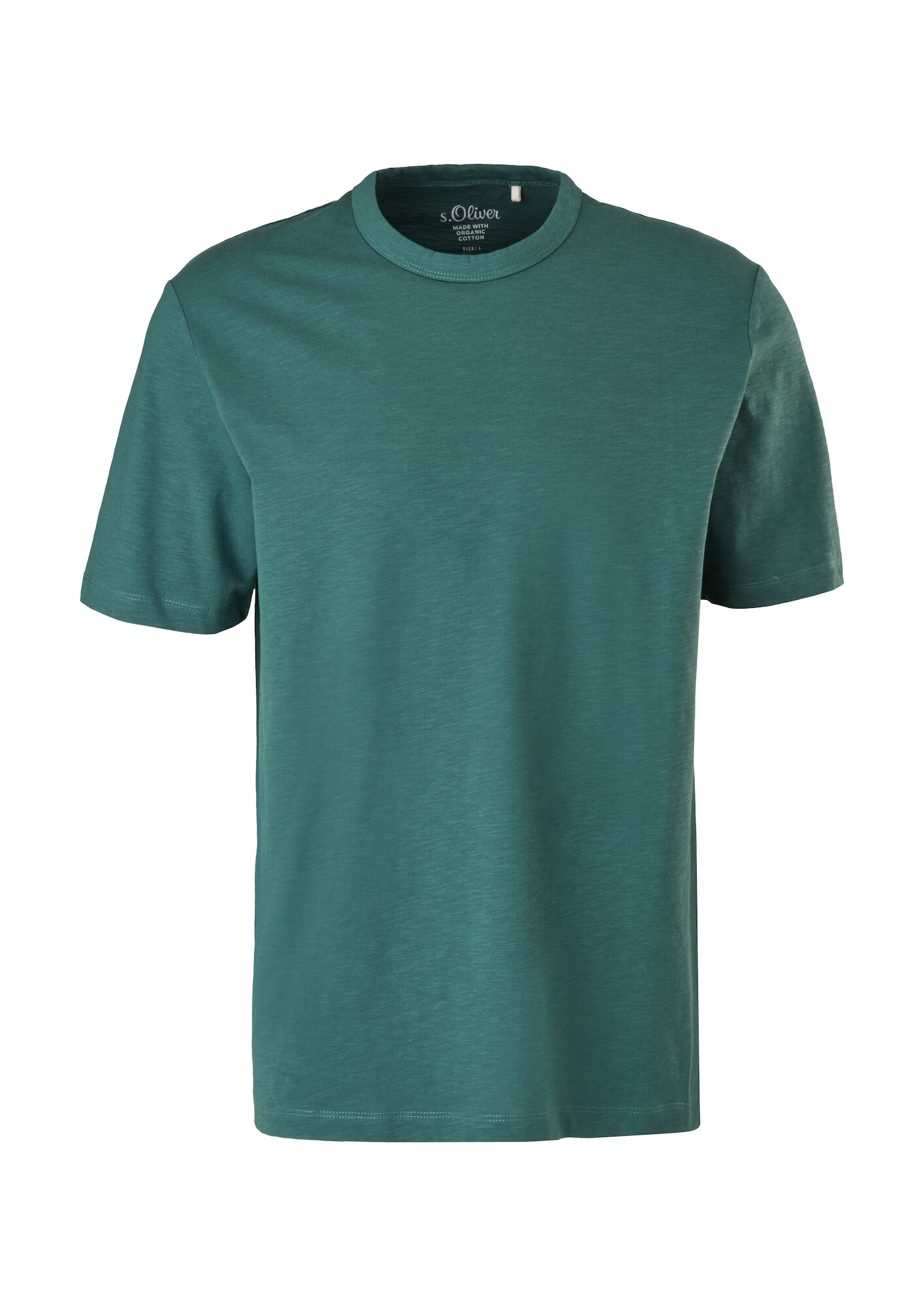 s.Oliver Tricou verde smarald - Pled.ro