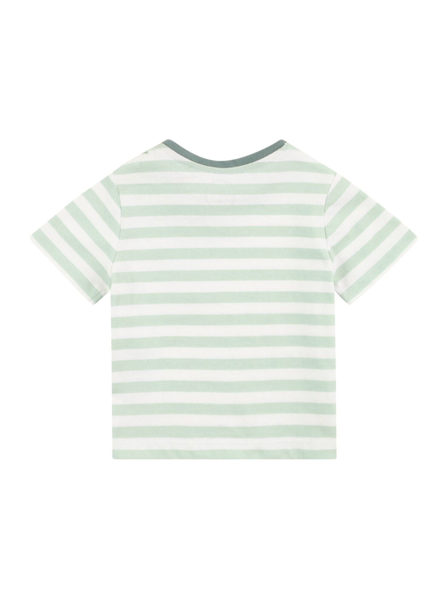 s.Oliver Tricou verde / verde pastel / alb - Pled.ro