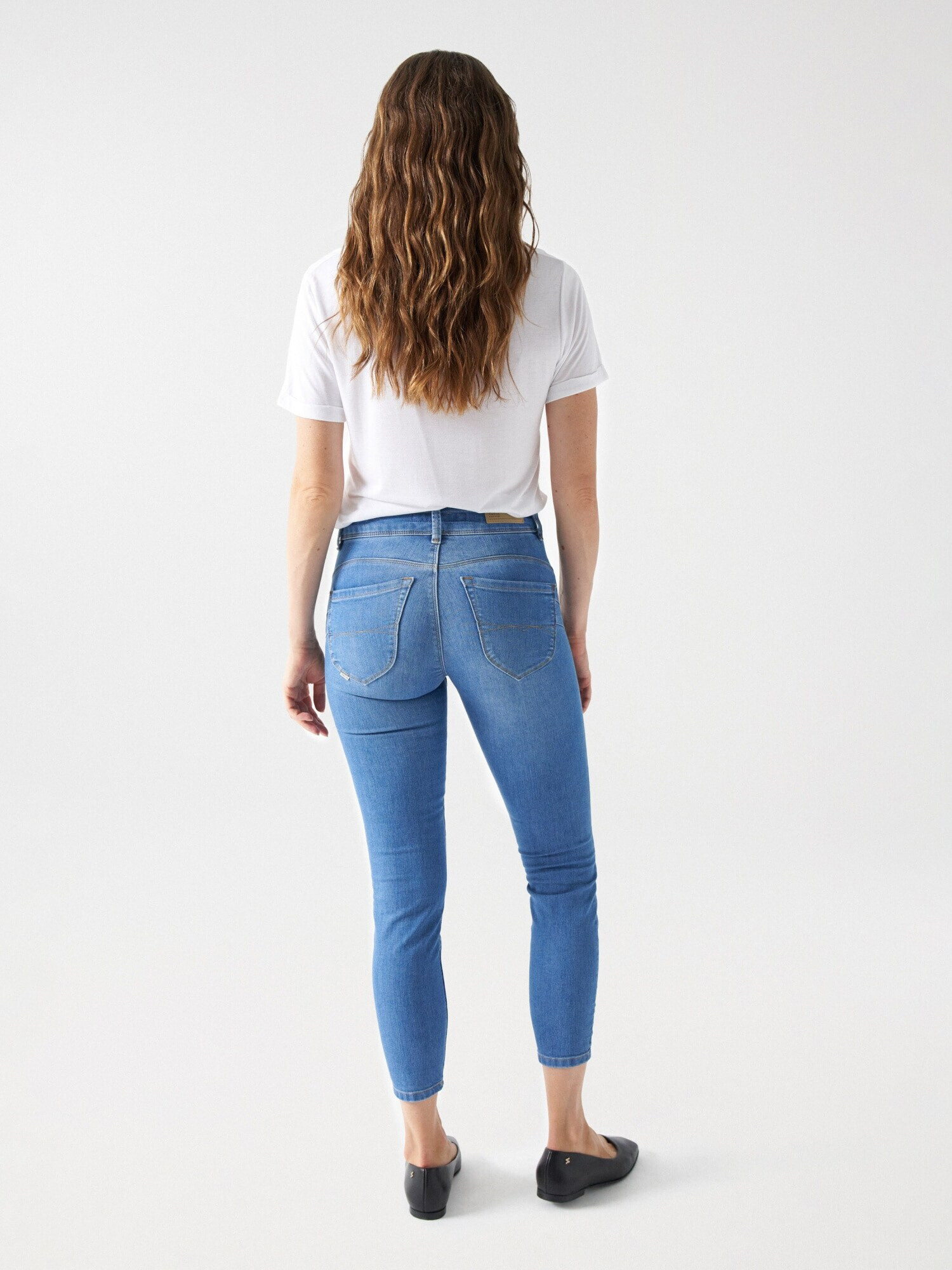 Salsa Jeans Jeans 'SECRET CAPRI' albastru denim - Pled.ro