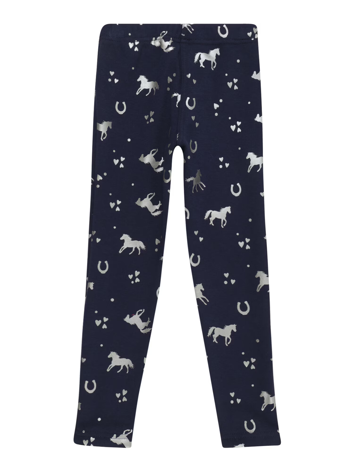 SALT AND PEPPER Leggings 'Horses' bleumarin / argintiu - Pled.ro