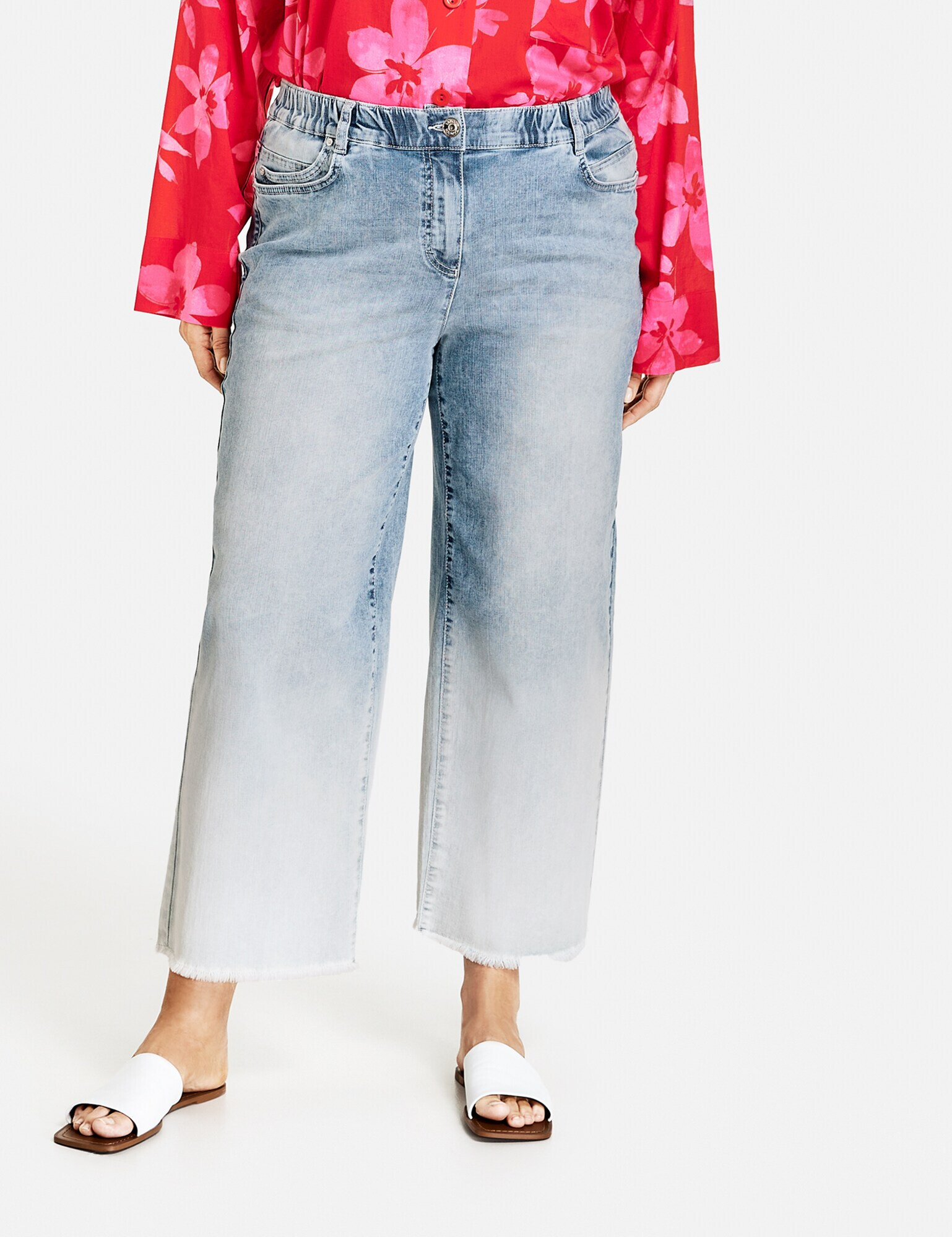 SAMOON Jeans 'Lotta' albastru denim - Pled.ro