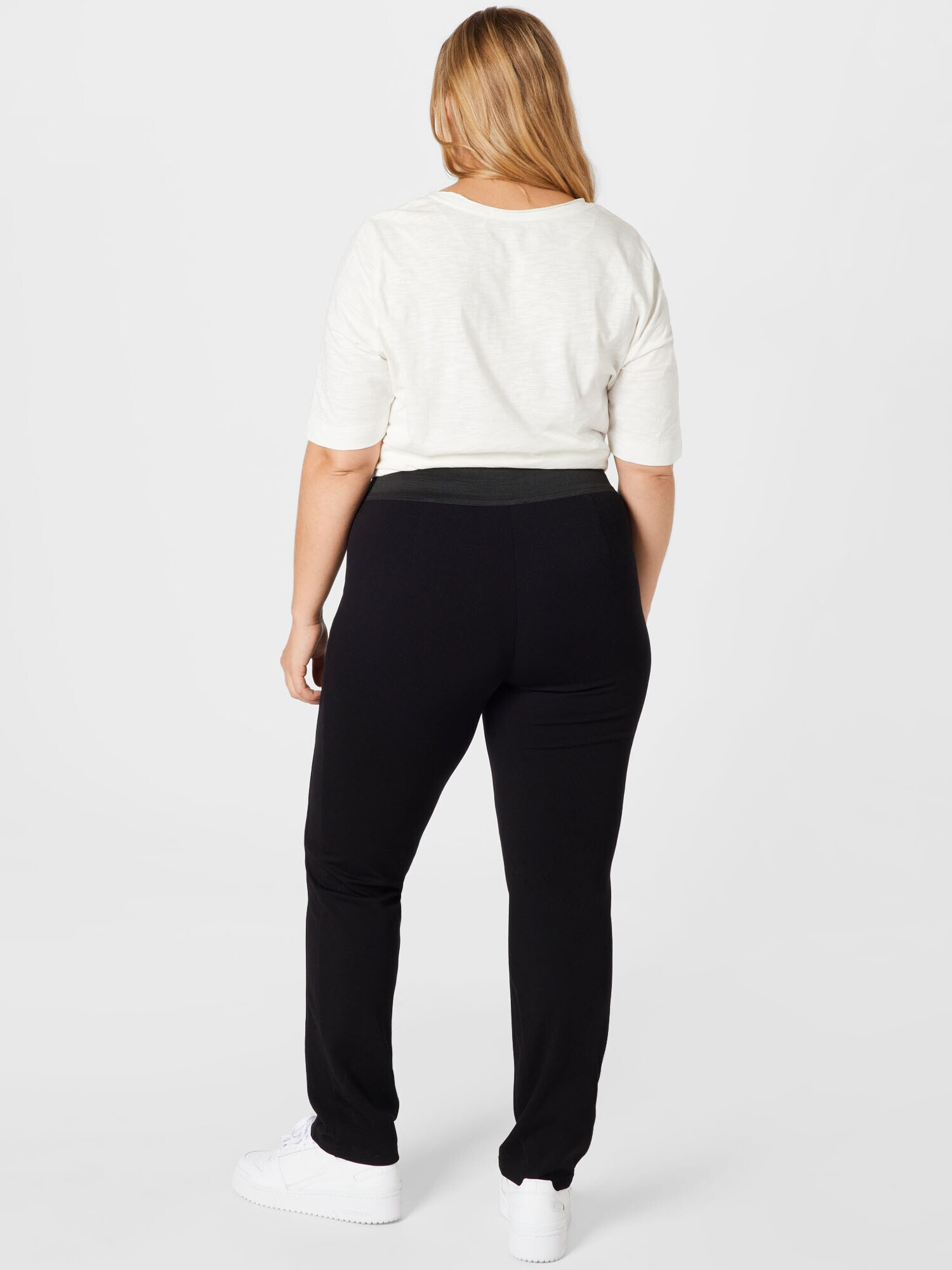 SAMOON Pantaloni negru - Pled.ro