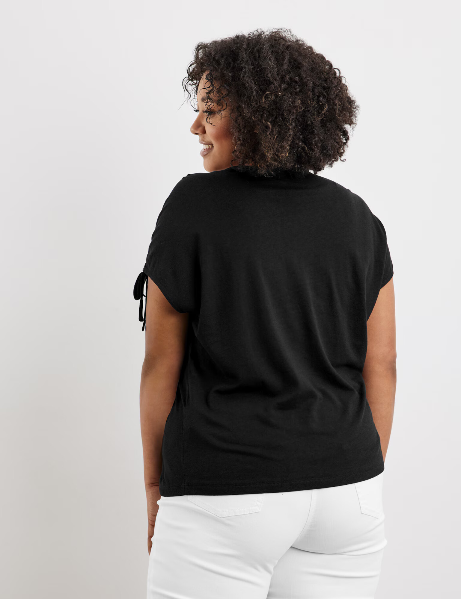 SAMOON Tricou negru / alb - Pled.ro