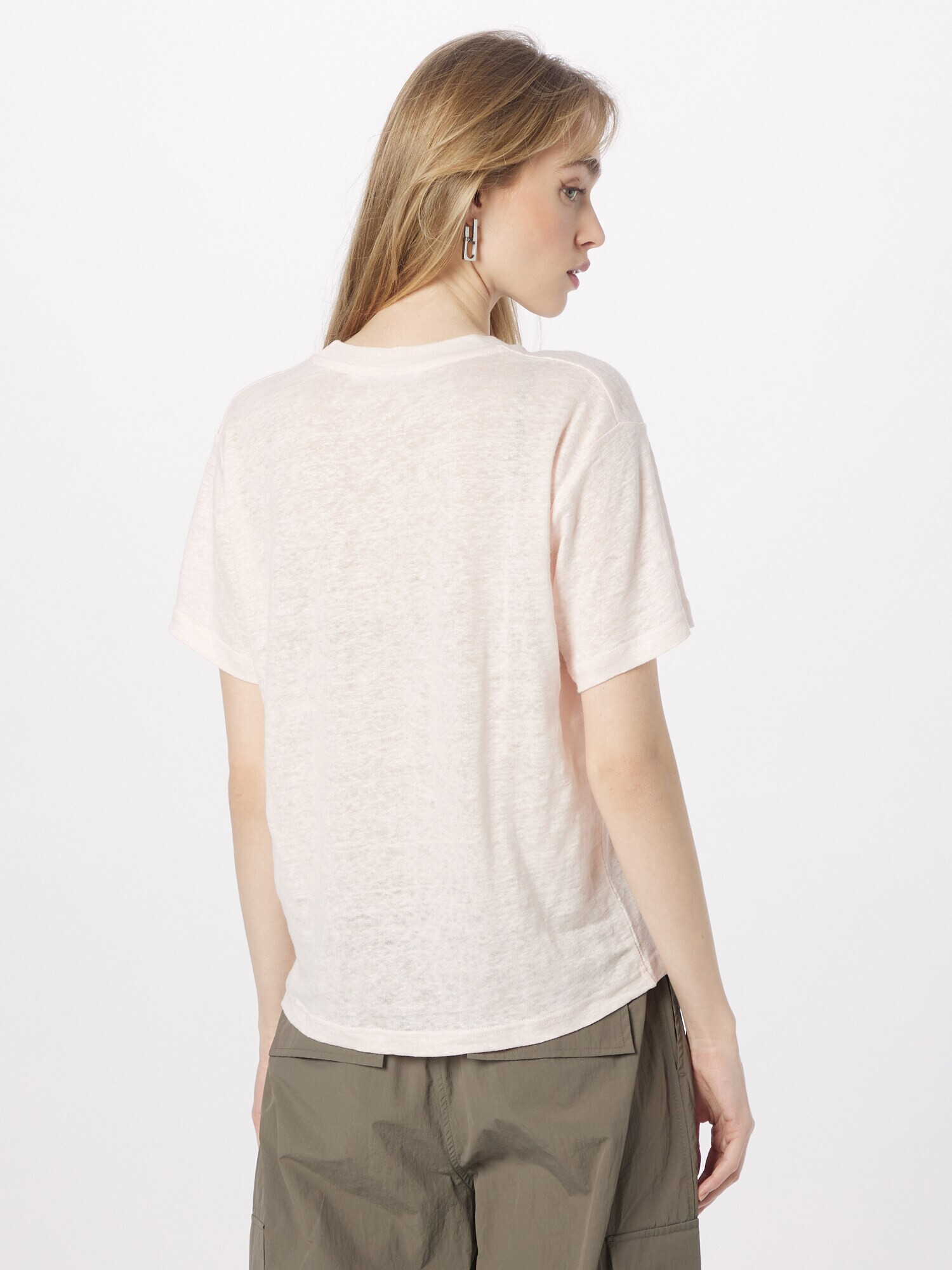 Samsøe Samsøe Tricou 'KAYLA' roz pastel - Pled.ro