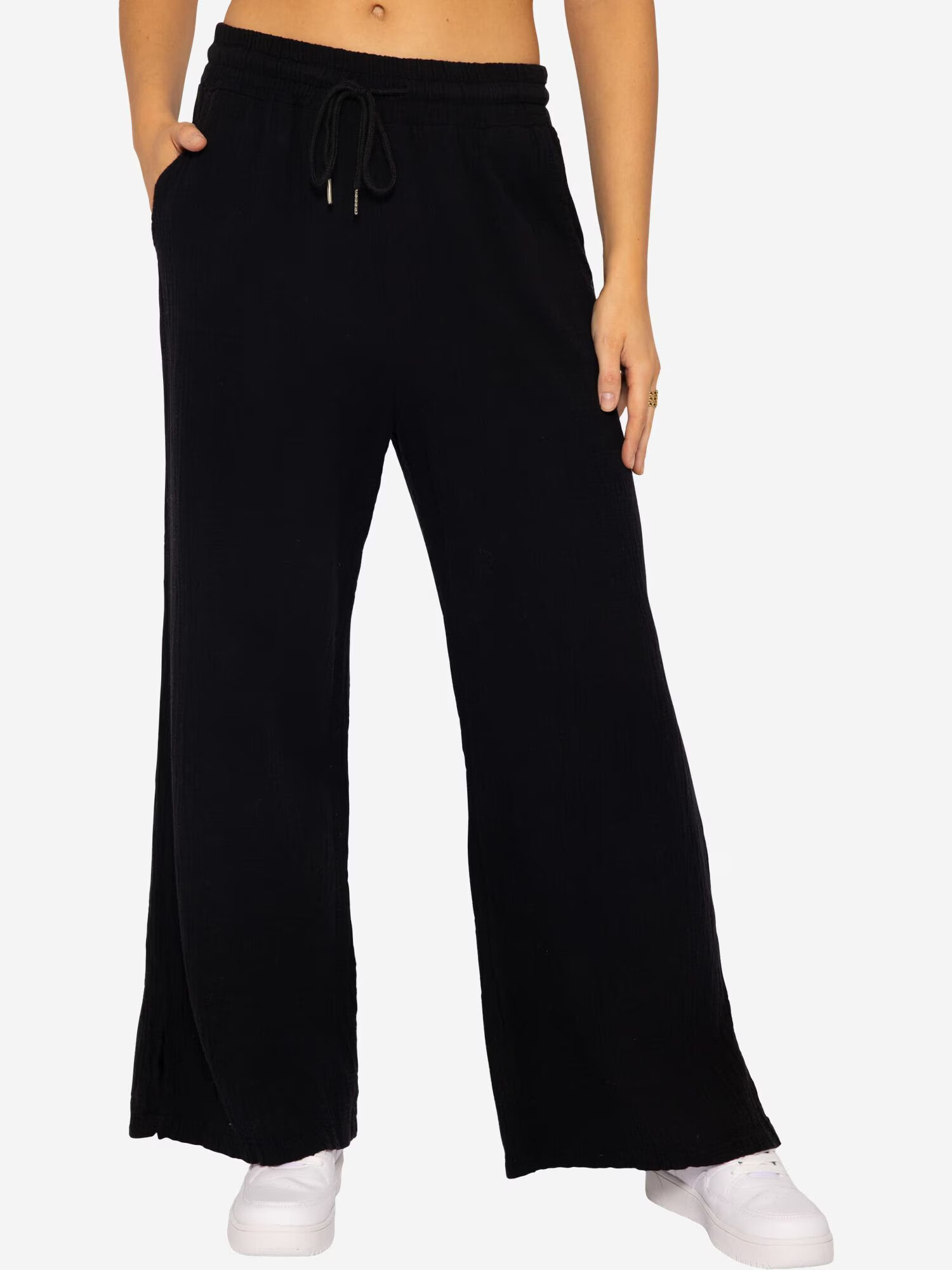 SASSYCLASSY Pantaloni negru - Pled.ro