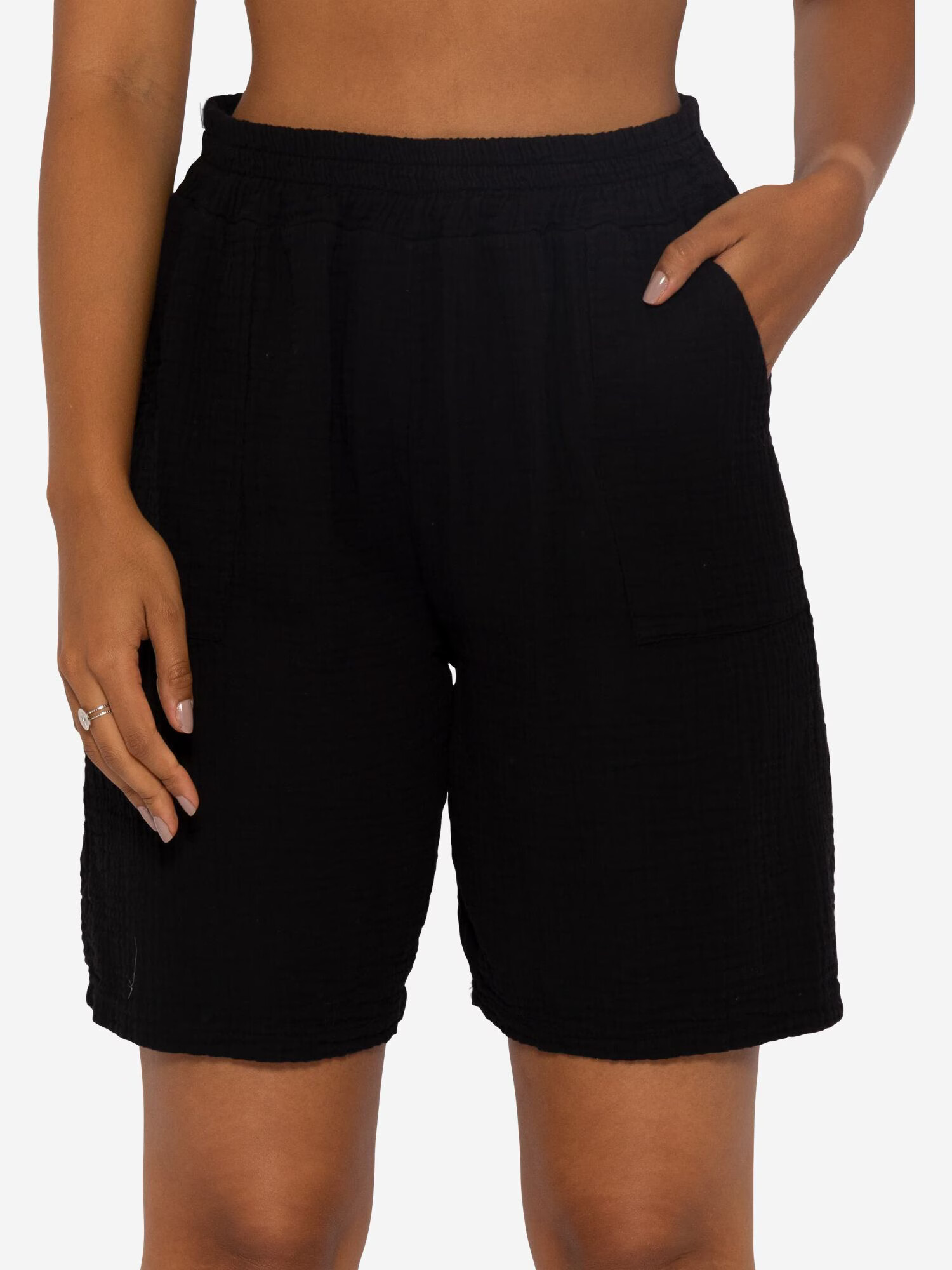 SASSYCLASSY Pantaloni negru - Pled.ro