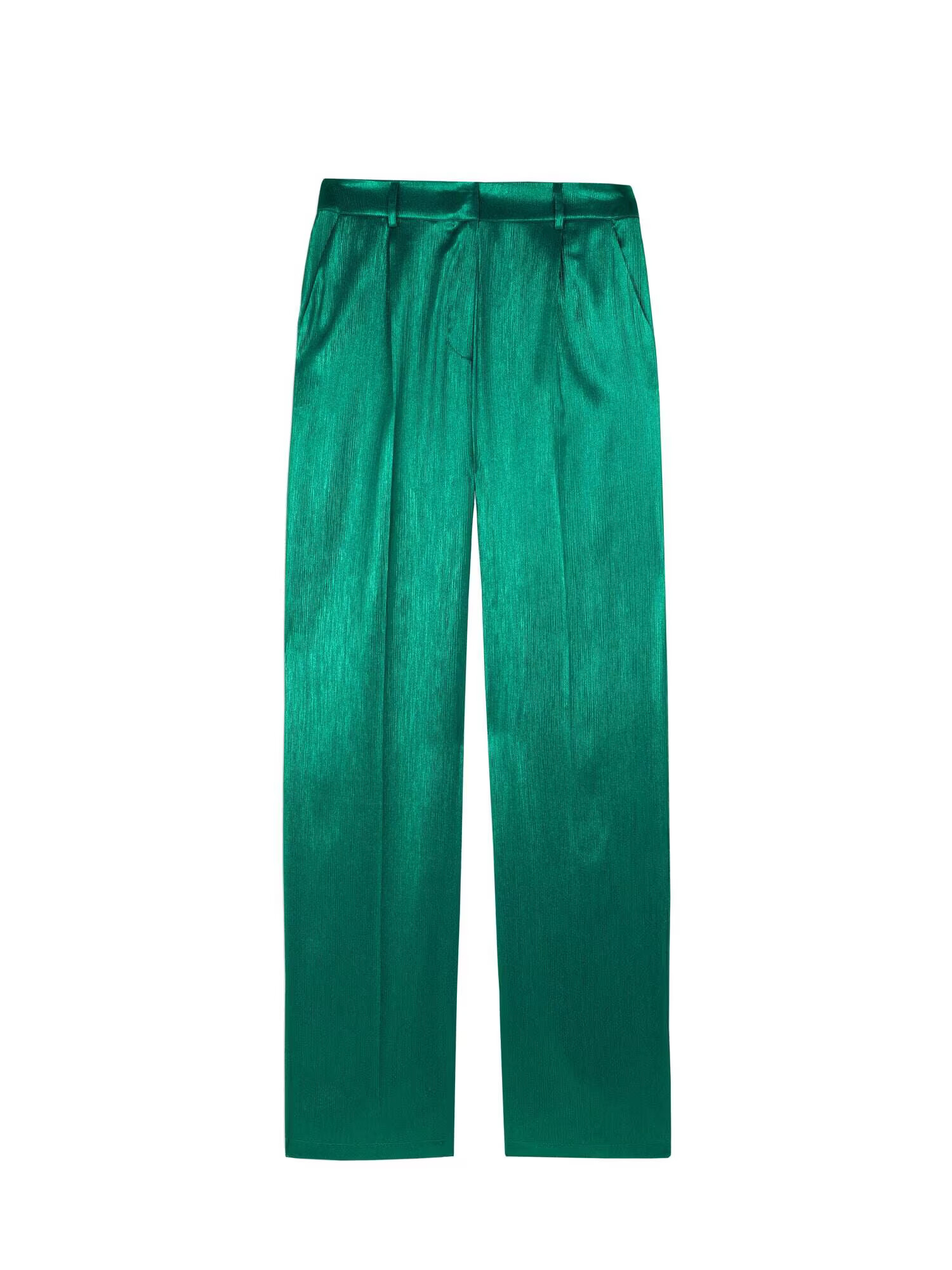 Scalpers Pantaloni cutați verde jad - Pled.ro