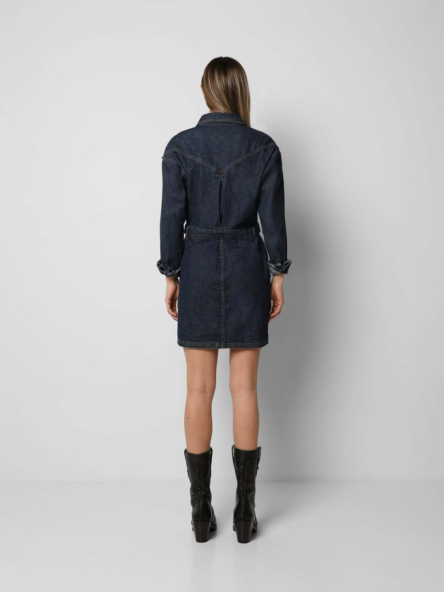 Scalpers Rochie albastru denim - Pled.ro